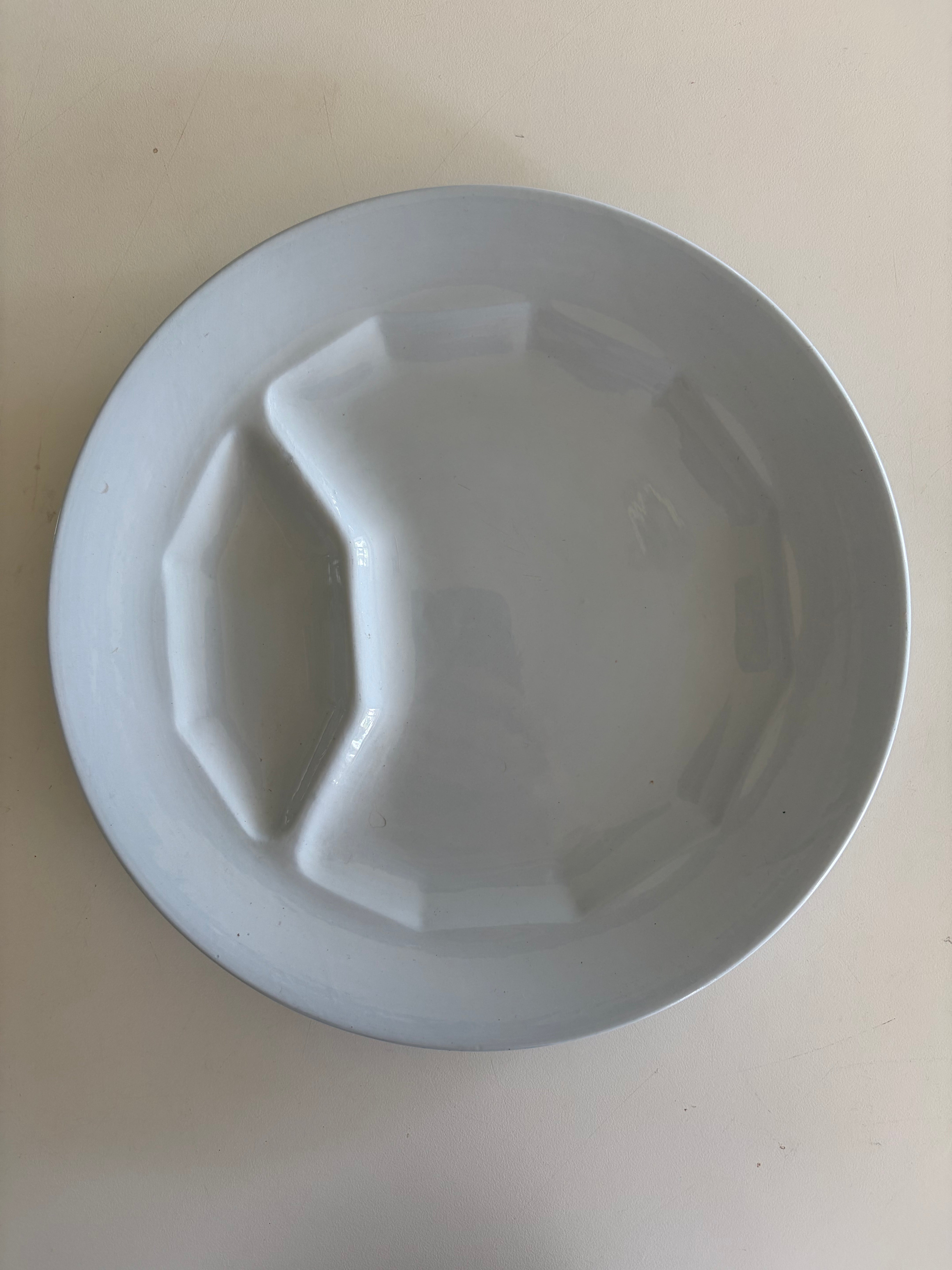 Franske tapastallerkener, 6 stk. Ø23,5 cm.