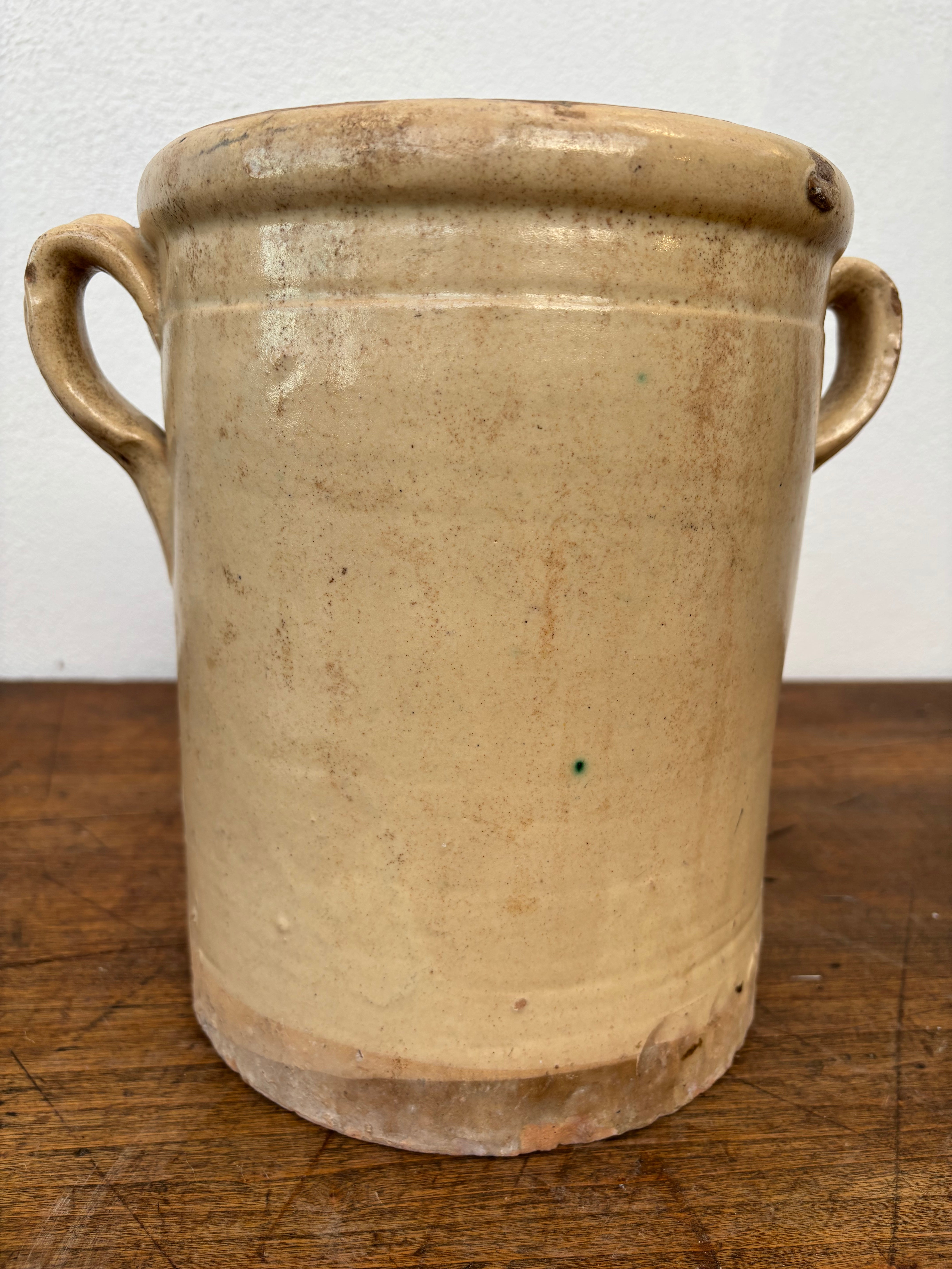 Italiensk krukke, 26 cm.