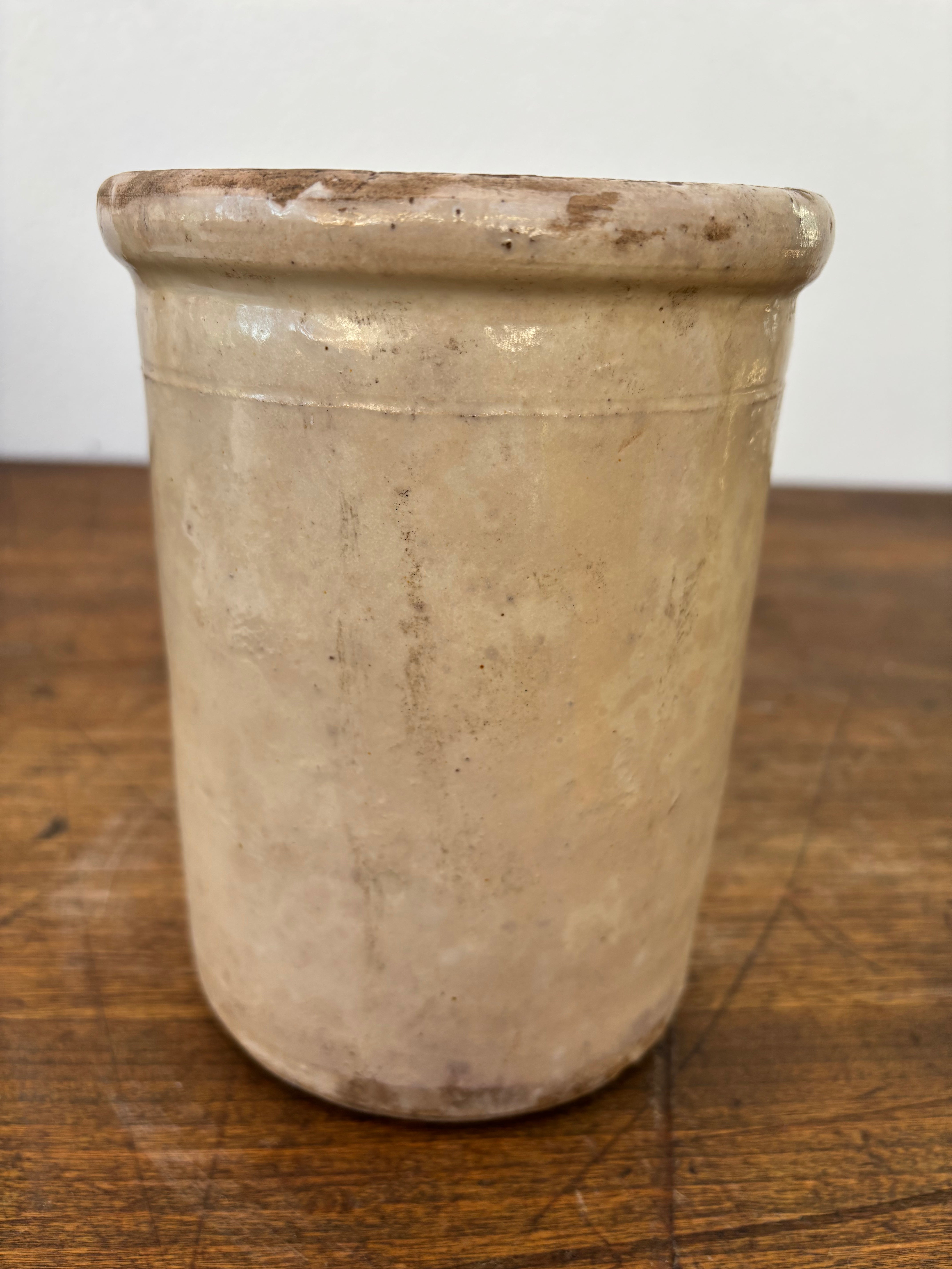 Italiensk krukke, 18 cm.
