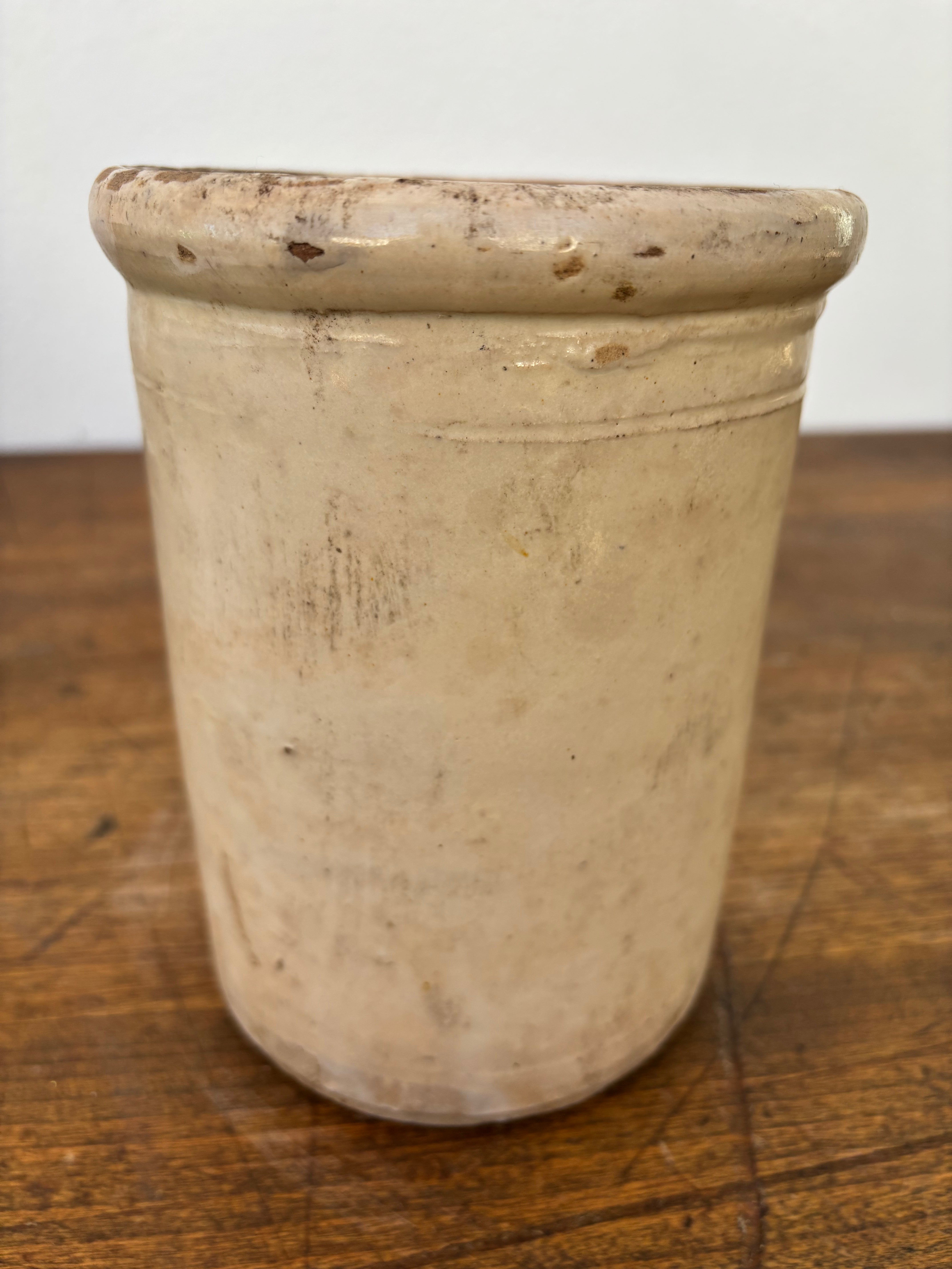 Italiensk krukke, 18 cm.