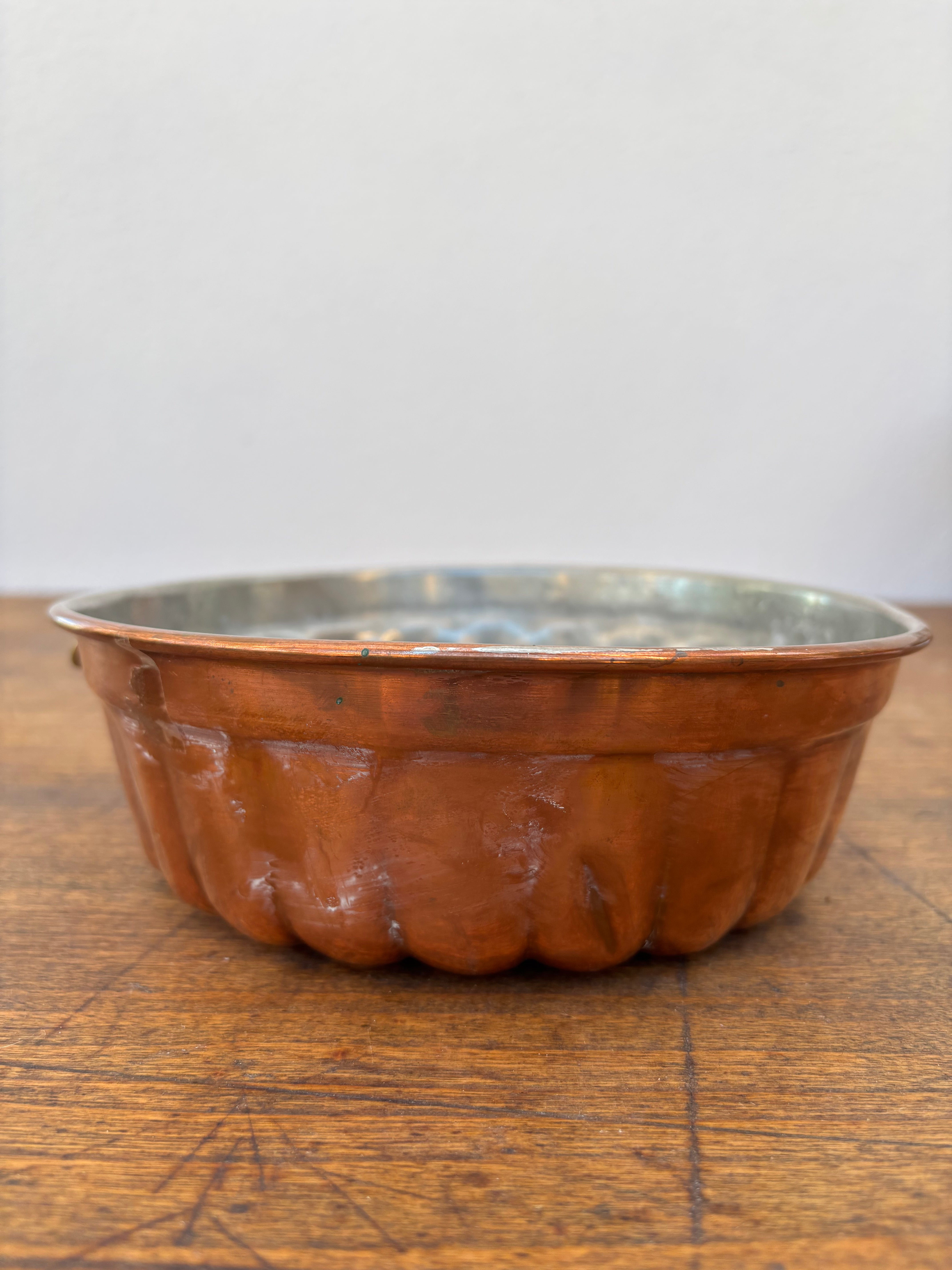 Kobberfad, Ø20 cm.