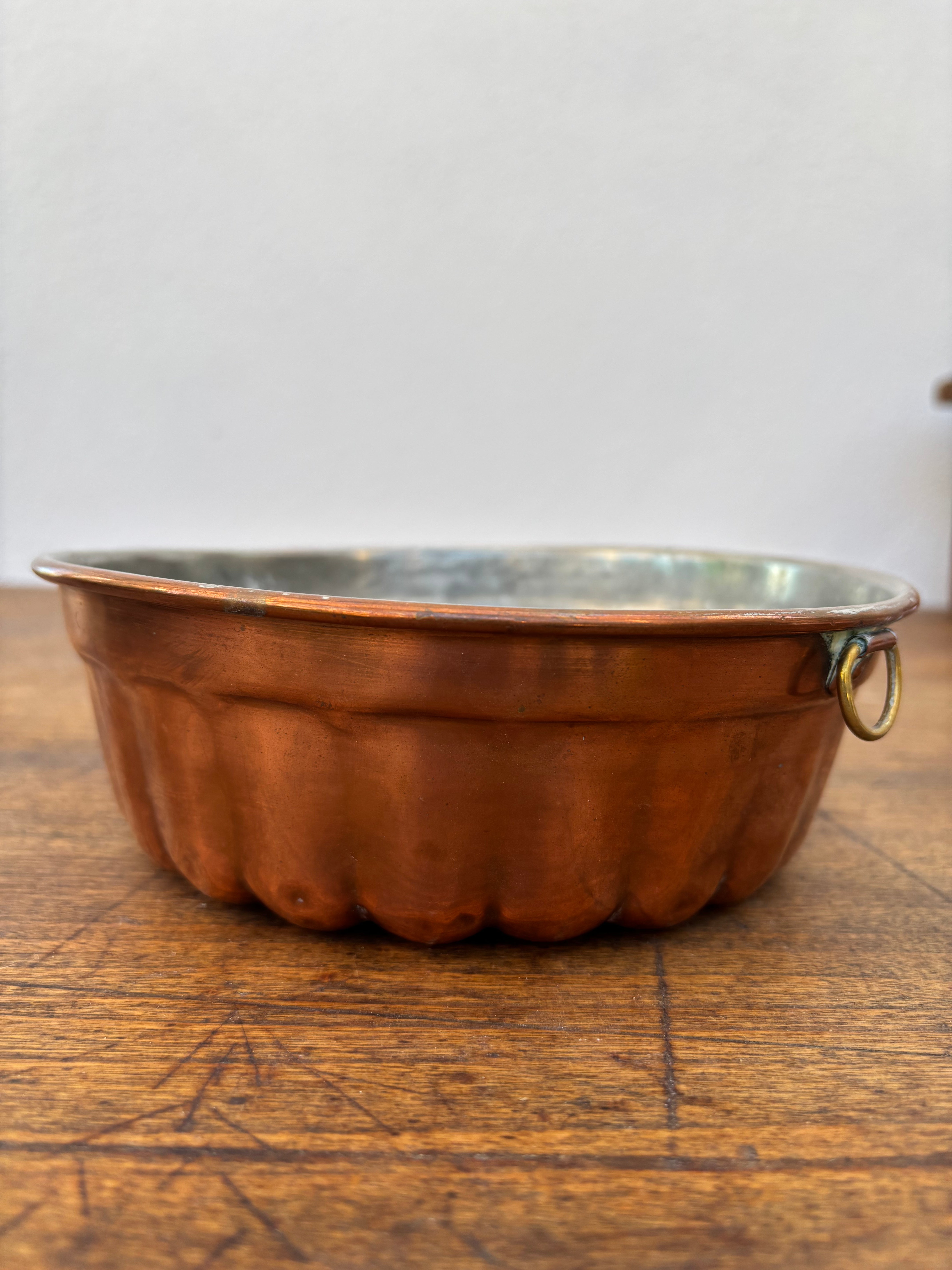 Kobberfad, Ø20 cm.
