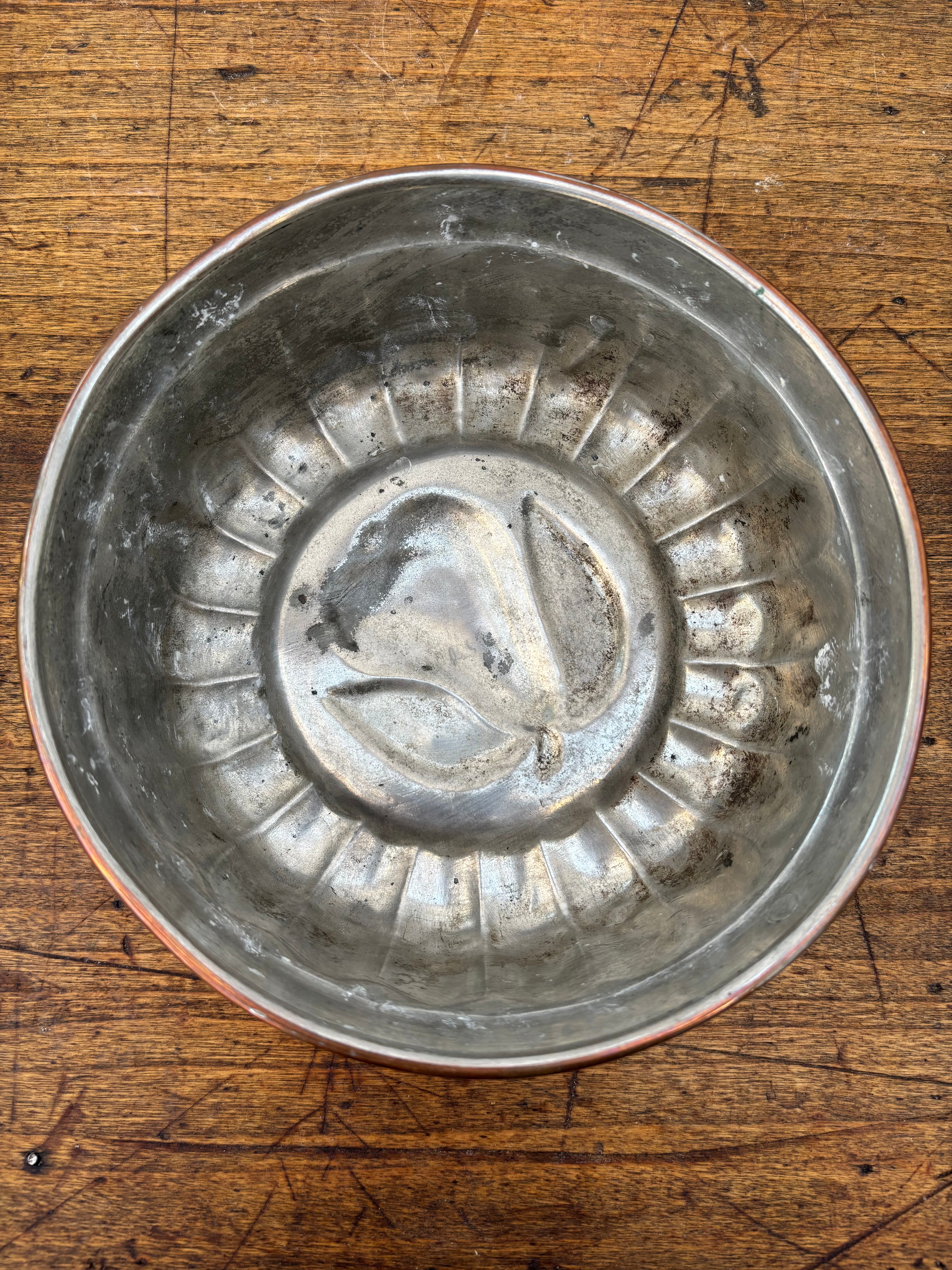 Kobberfad, Ø20 cm.