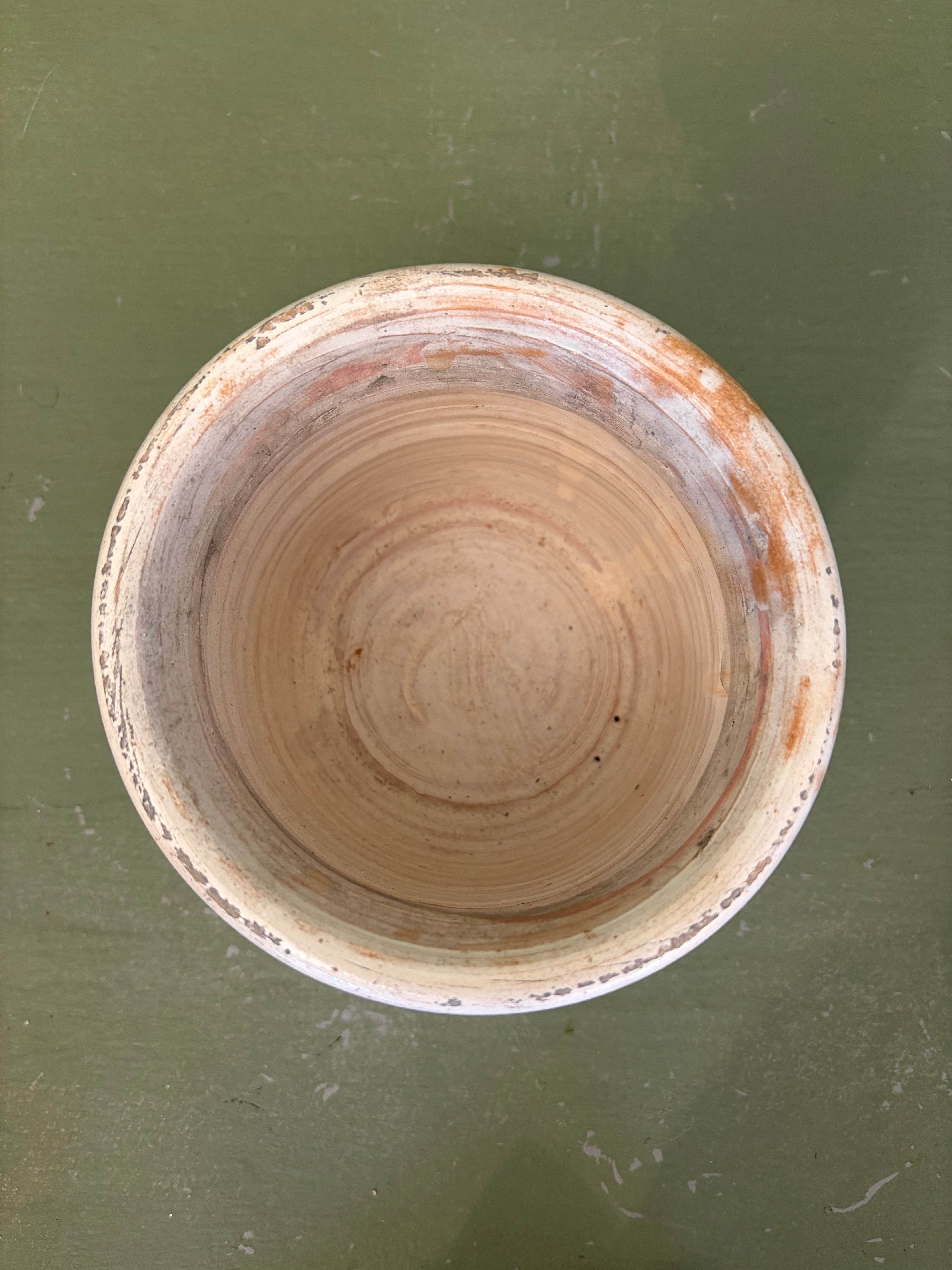 Italiensk krukke m. låg, 19 cm