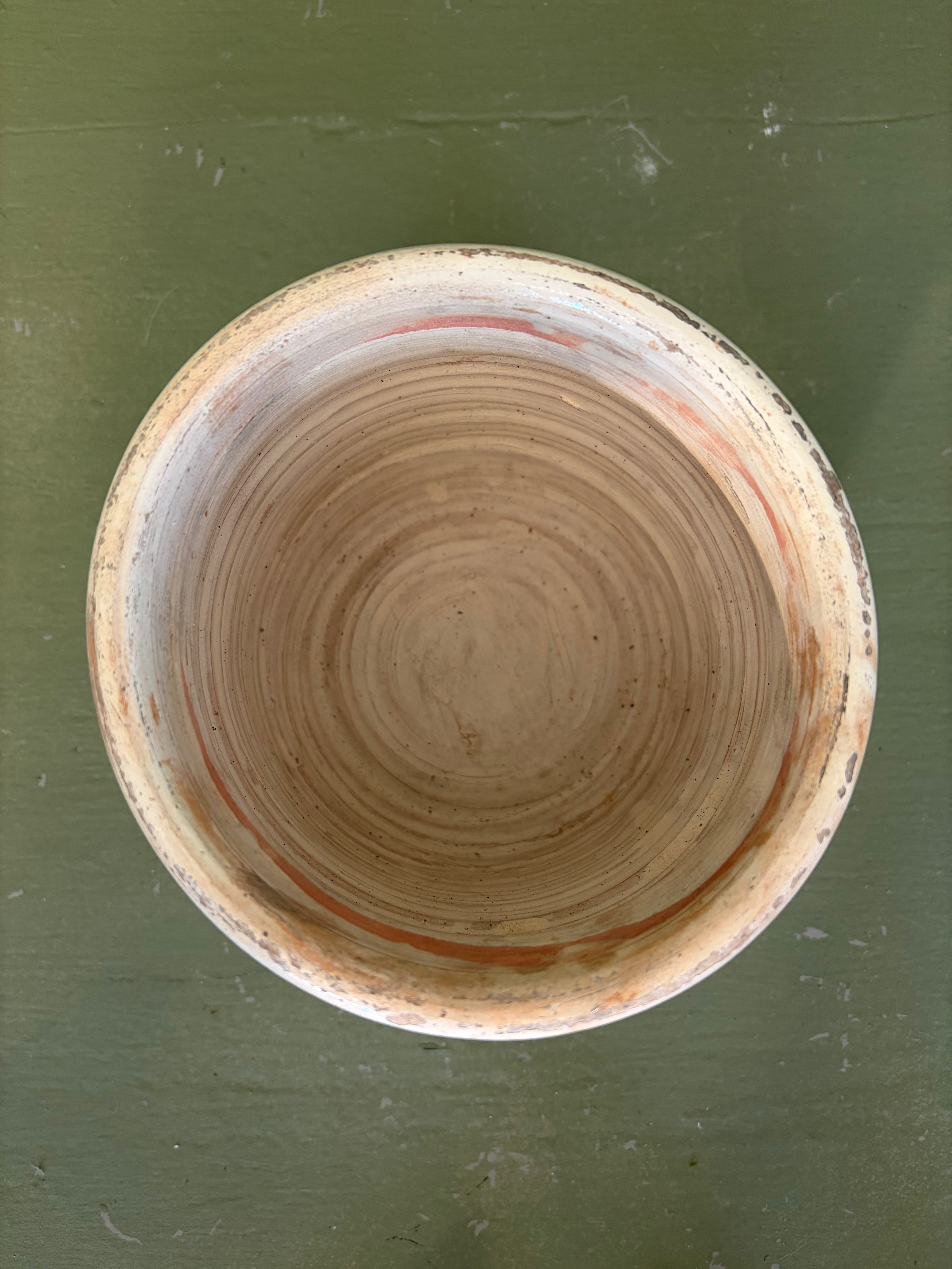 Italiensk krukke m. låg, 21,5 cm