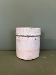 Italiensk krukke m. låg, 12 cm