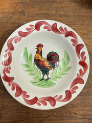 French deep plate w/tap, Ø22 cm.