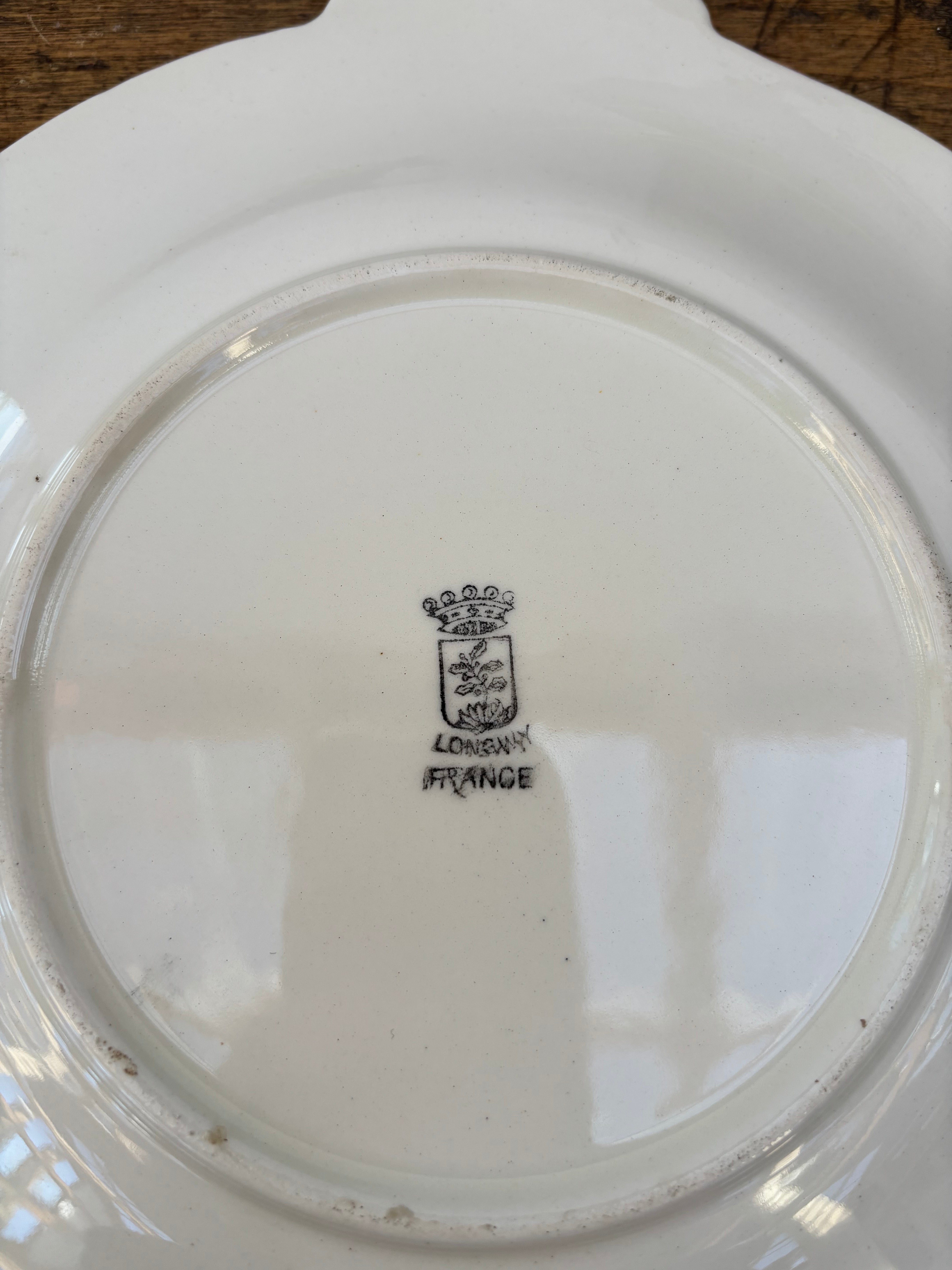 French fish plate, Ø28 cm.