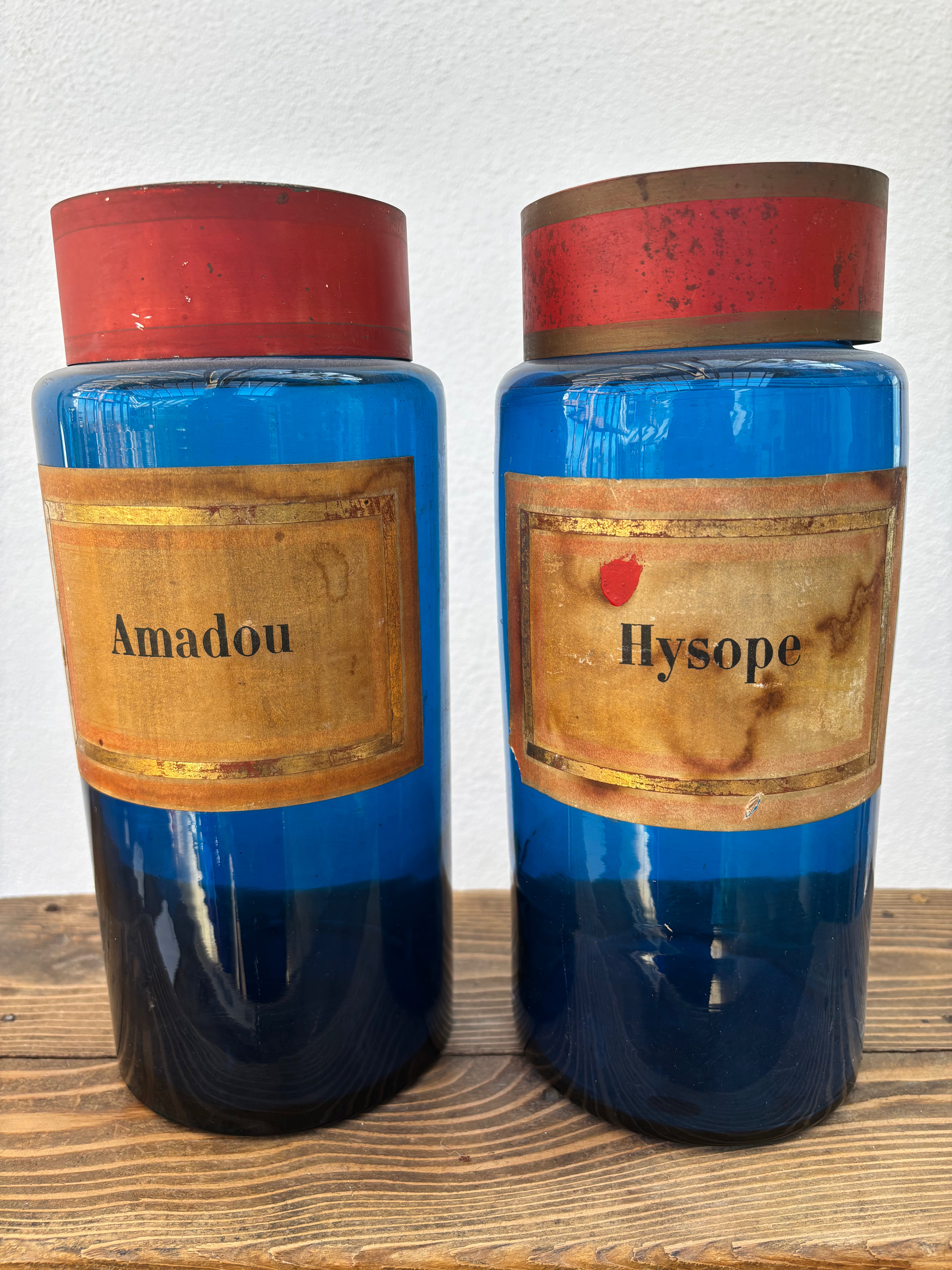 Fransk apotekerglas