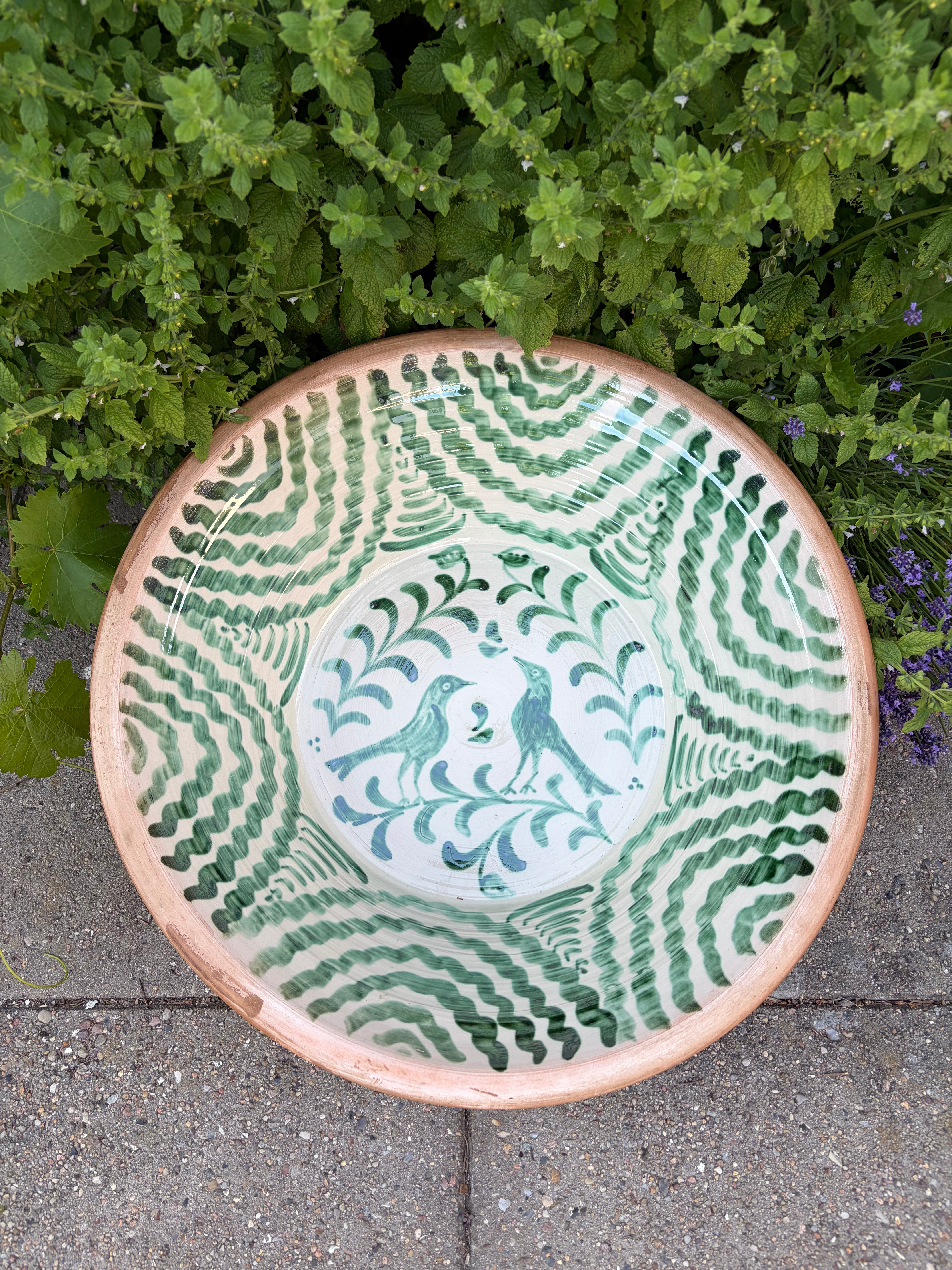 Spansk fad, Ø60 cm