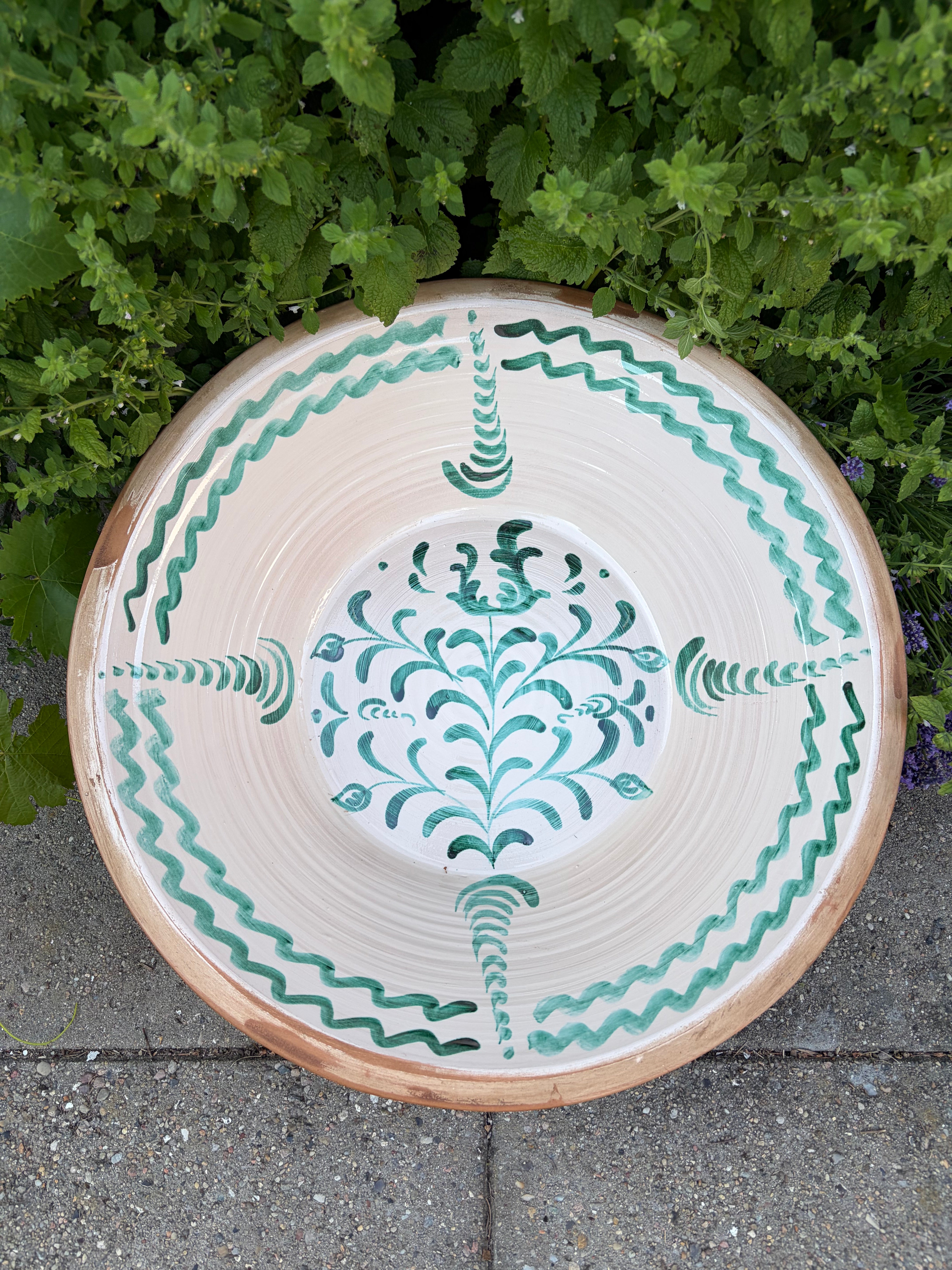 Spansk fad, Ø60 cm