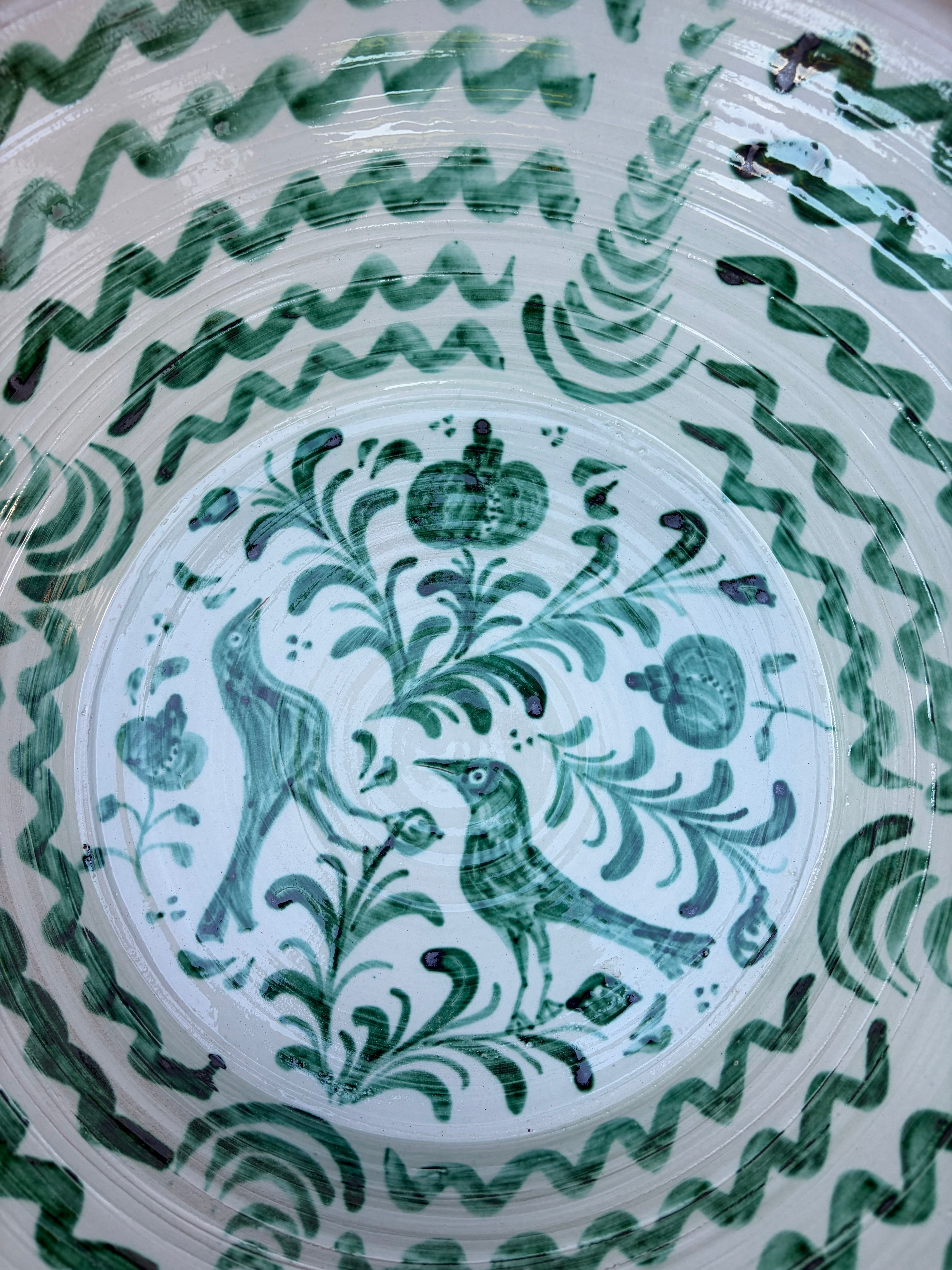 Spansk fad, Ø60 cm