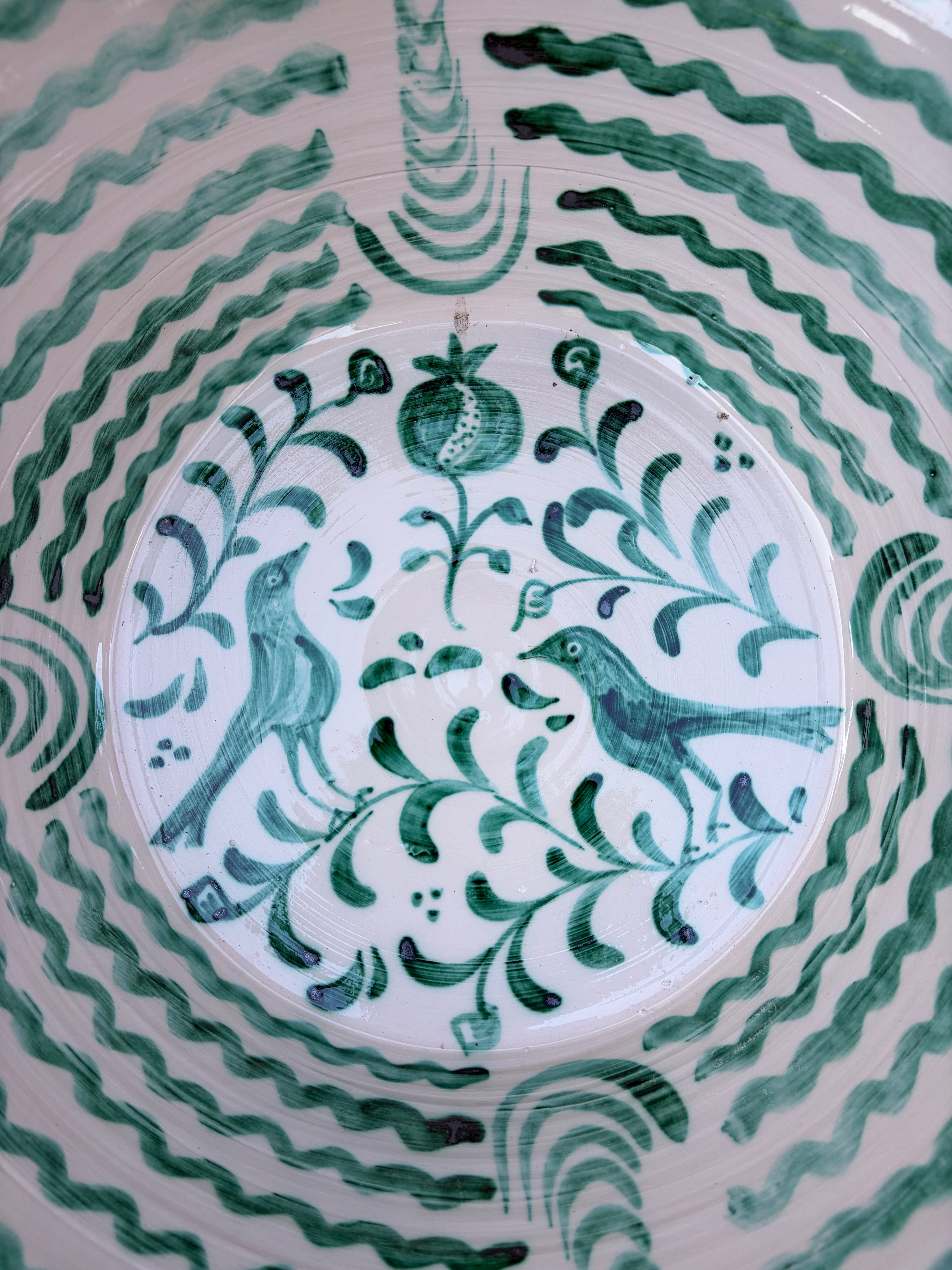 Spansk fad, Ø60 cm