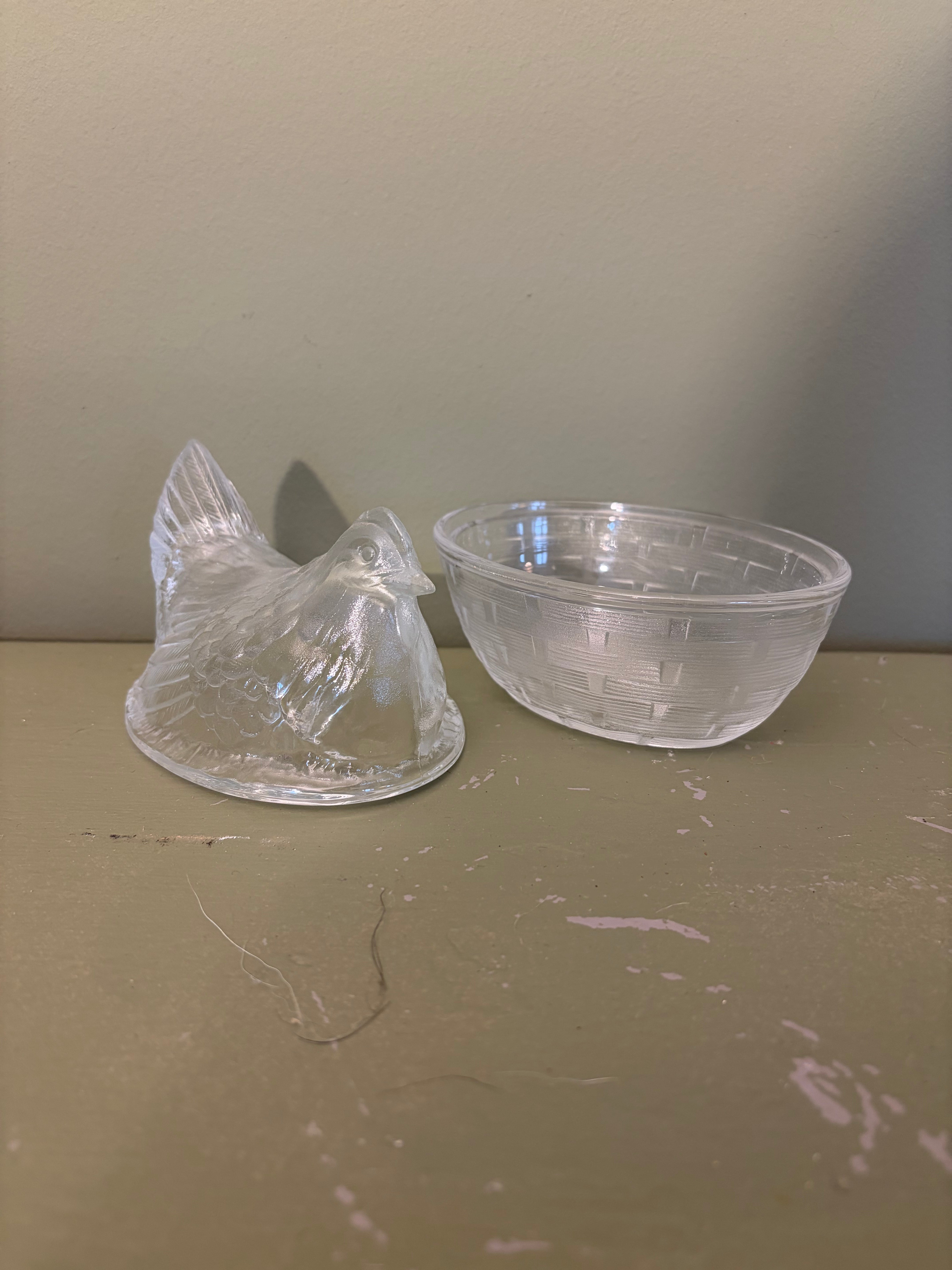 Glashøne, 12 cm