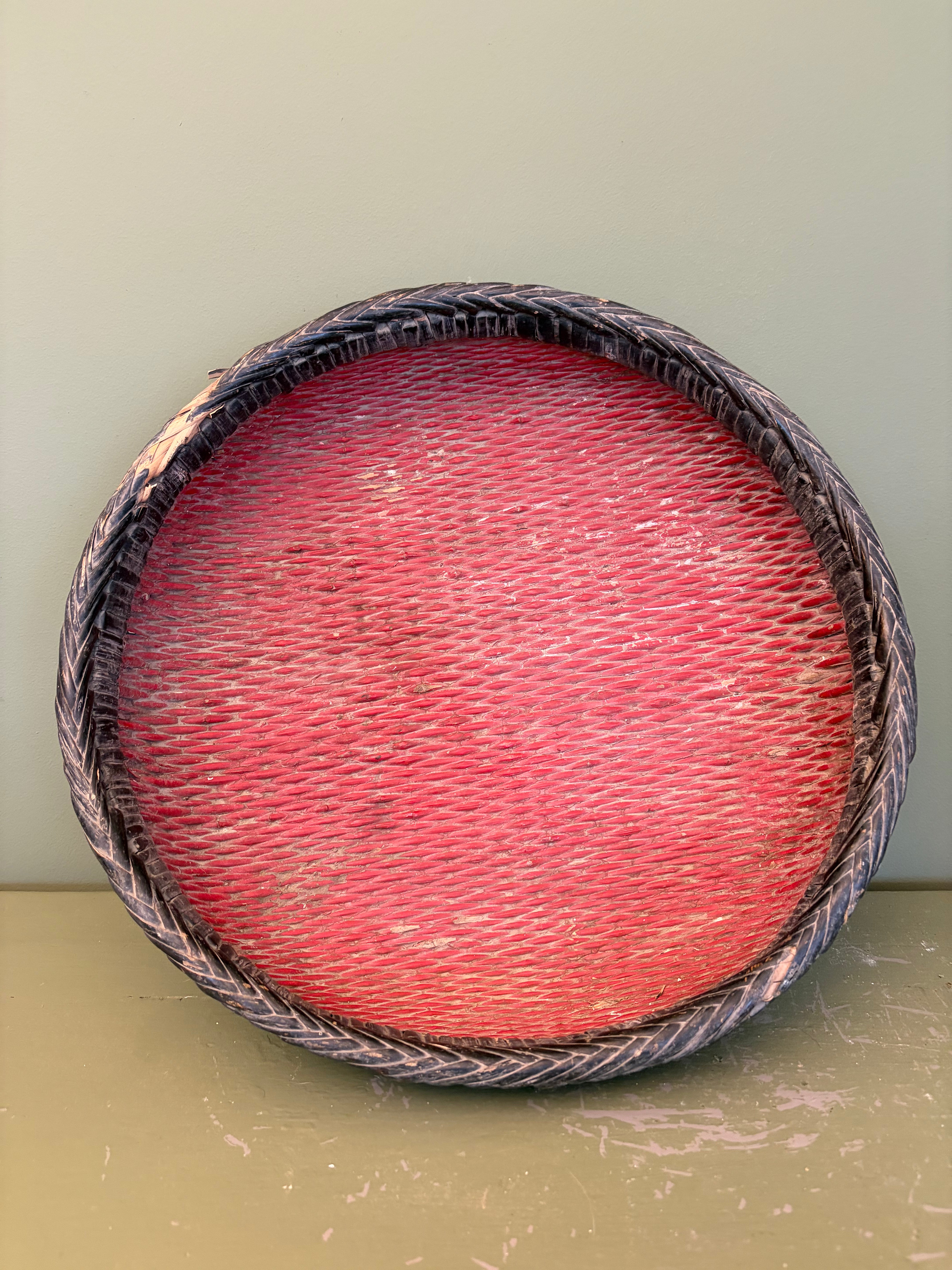 Sort kurv, Ø43 cm