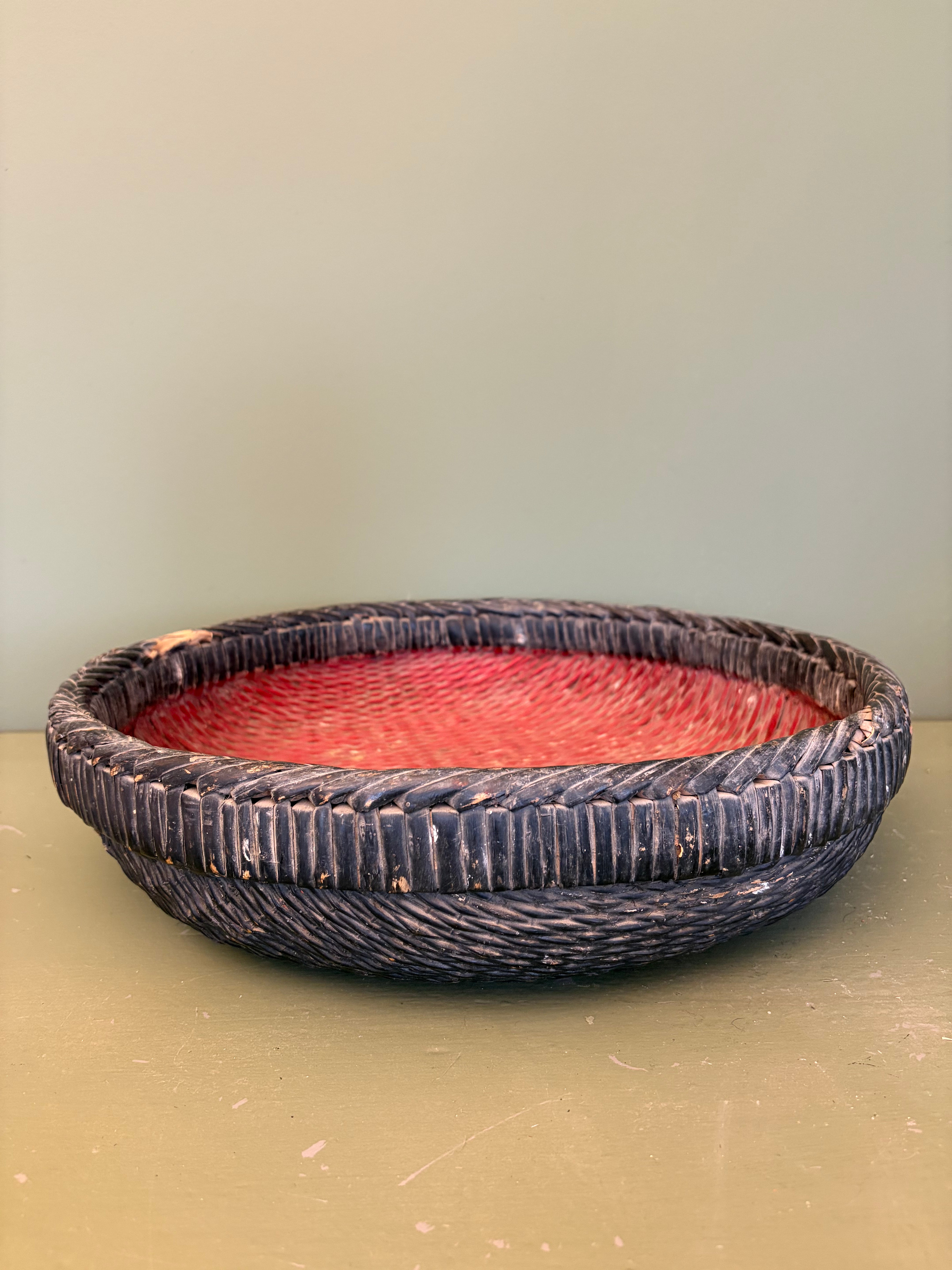 Sort kurv, Ø43 cm