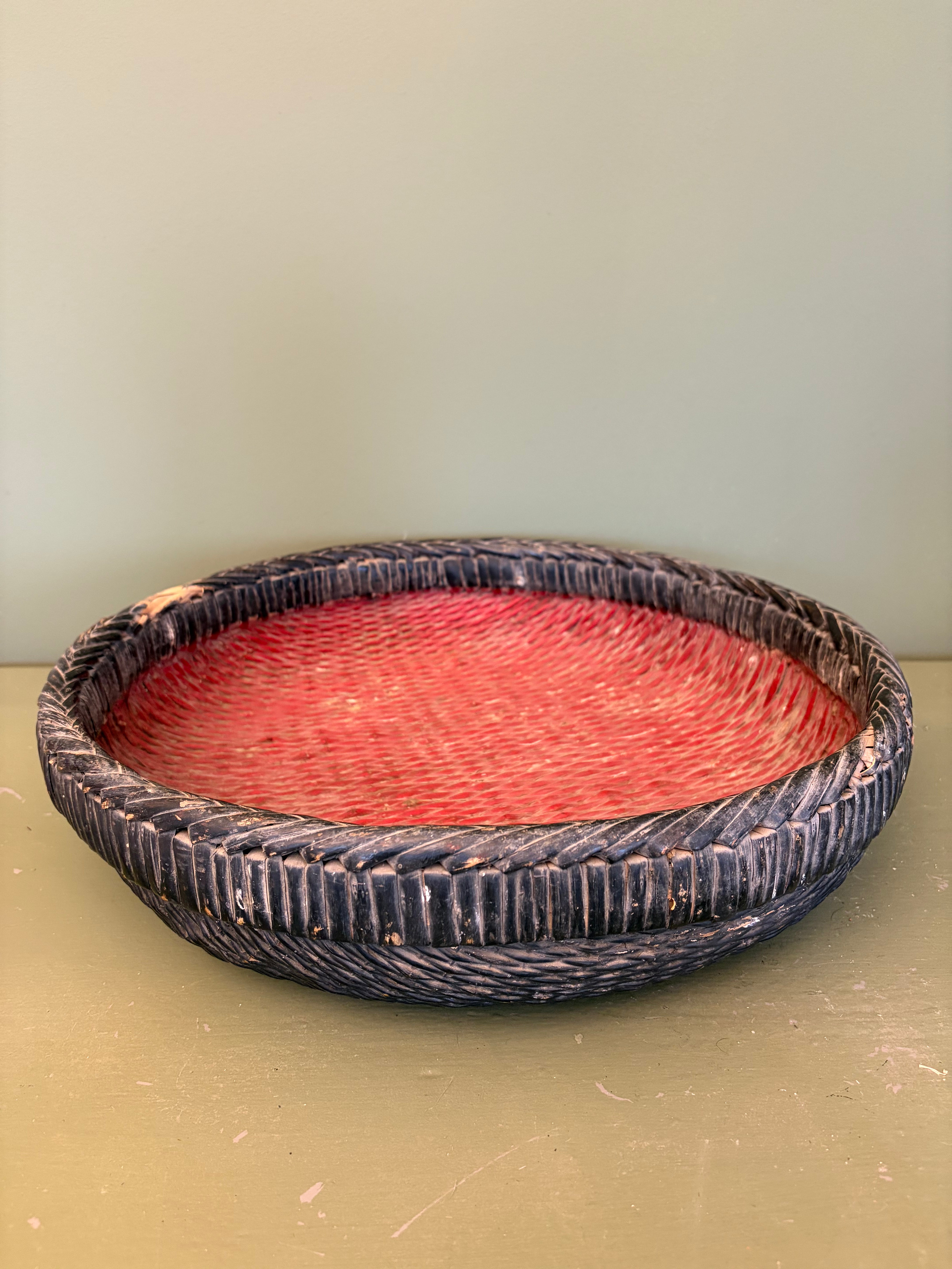 Sort kurv, Ø43 cm