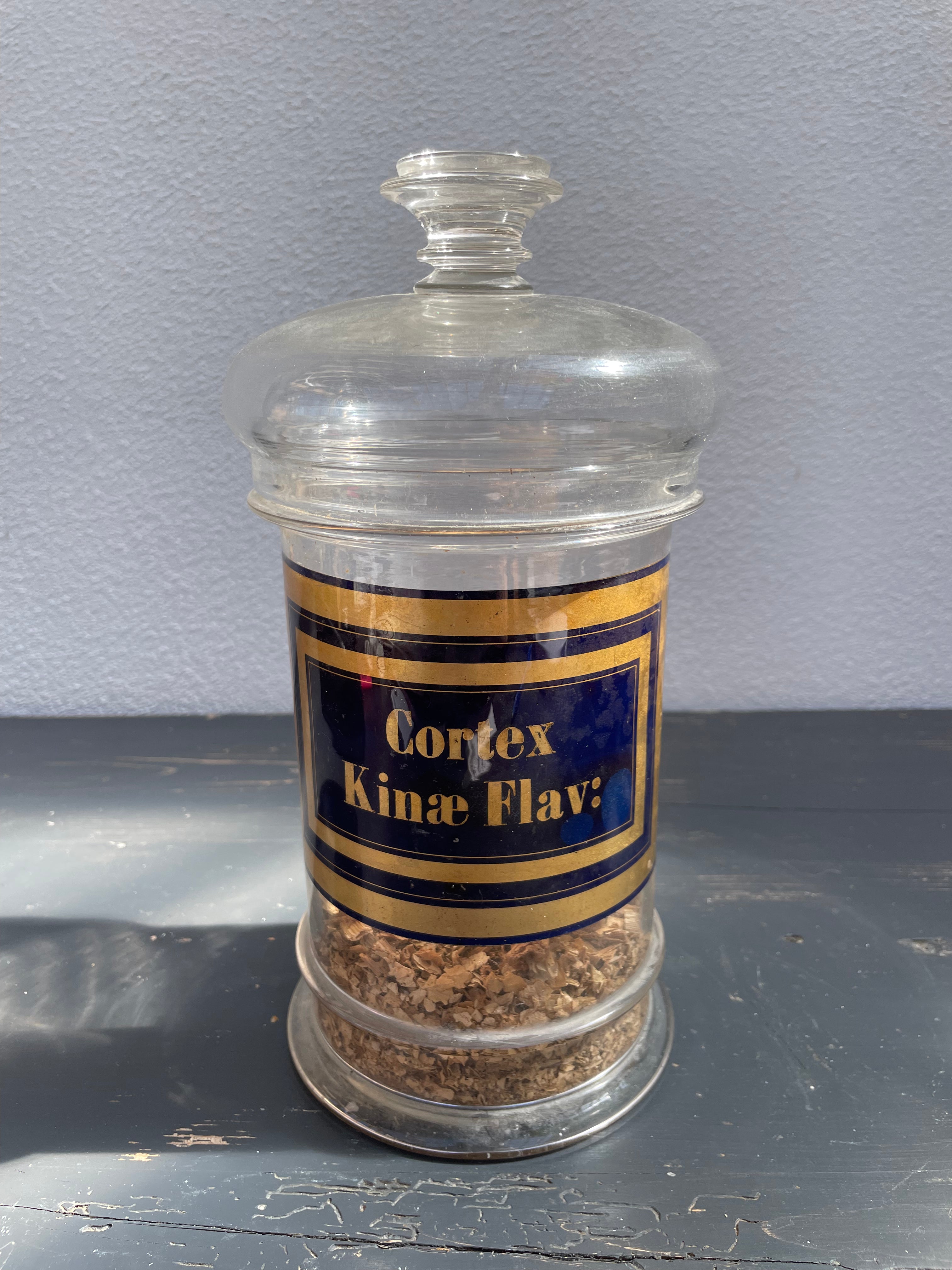 Fransk apotekerglas, 27 cm