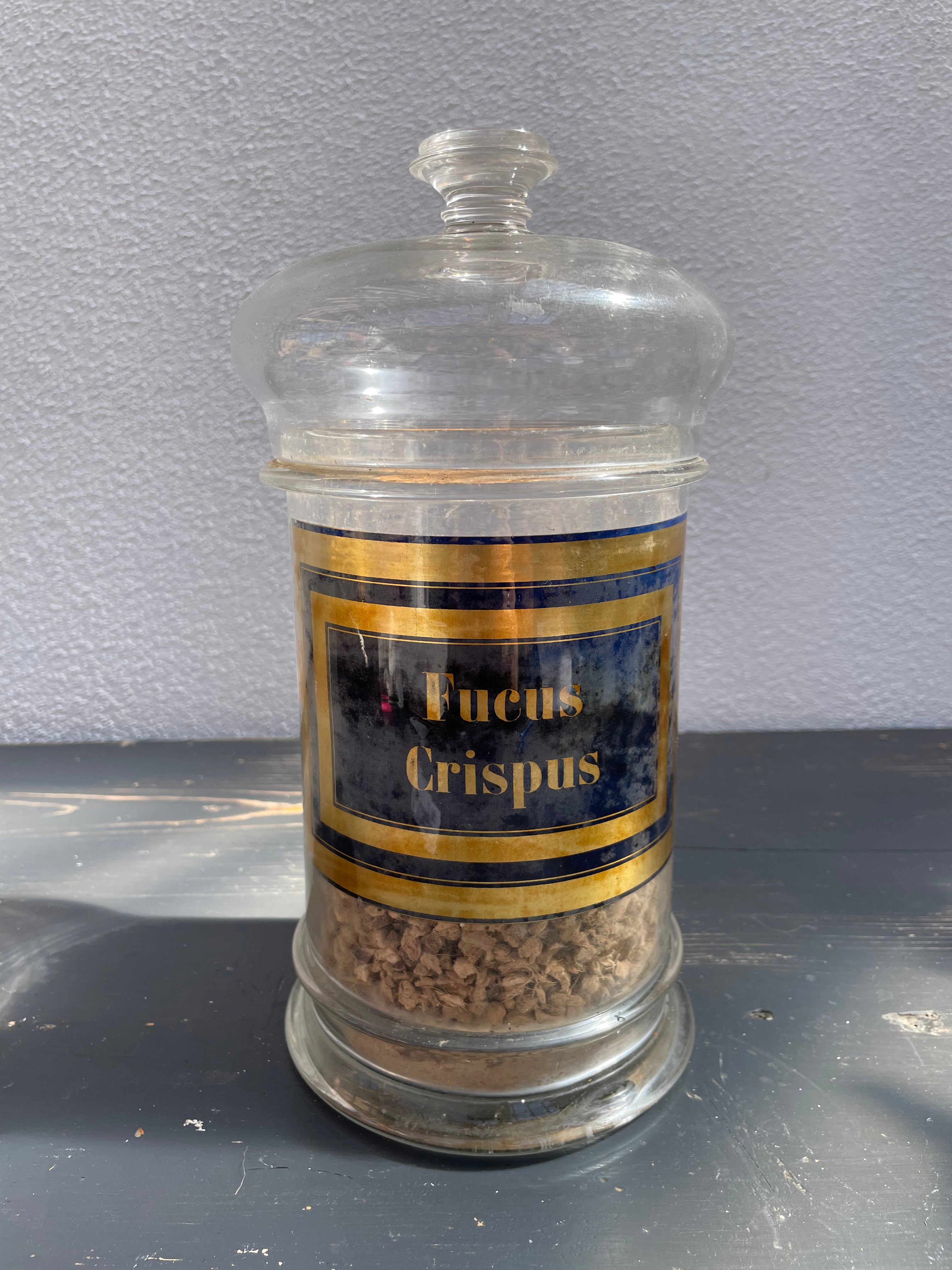 Fransk apotekerglas