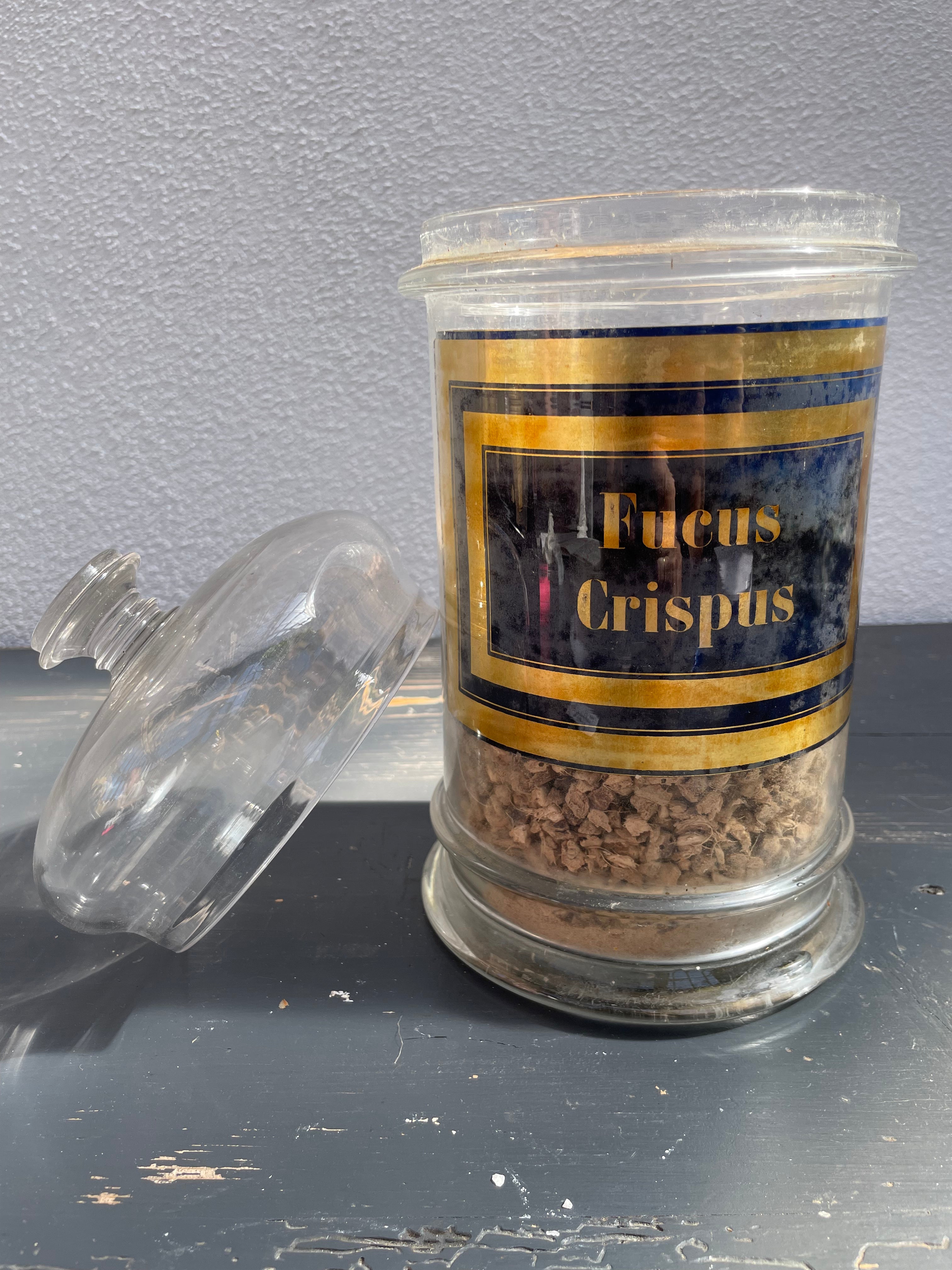 Fransk apotekerglas