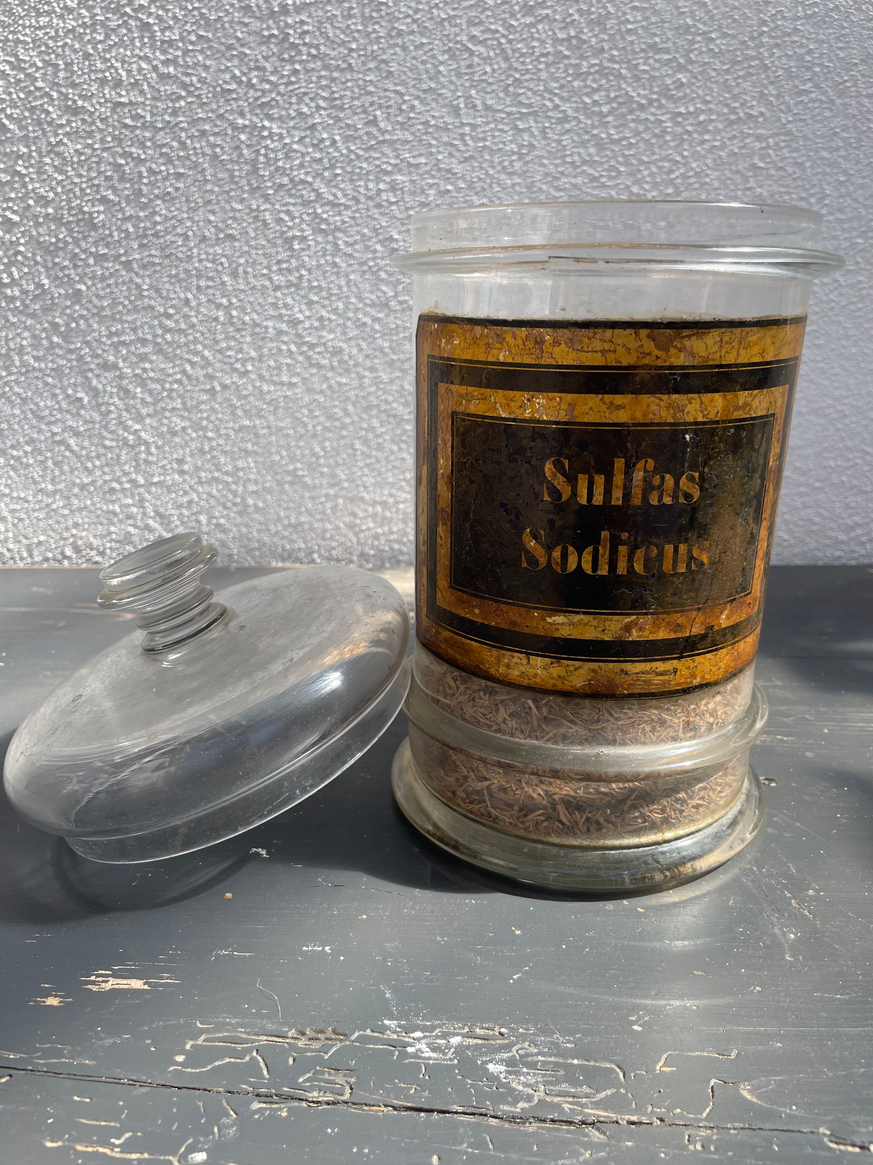 Fransk apotekerglas