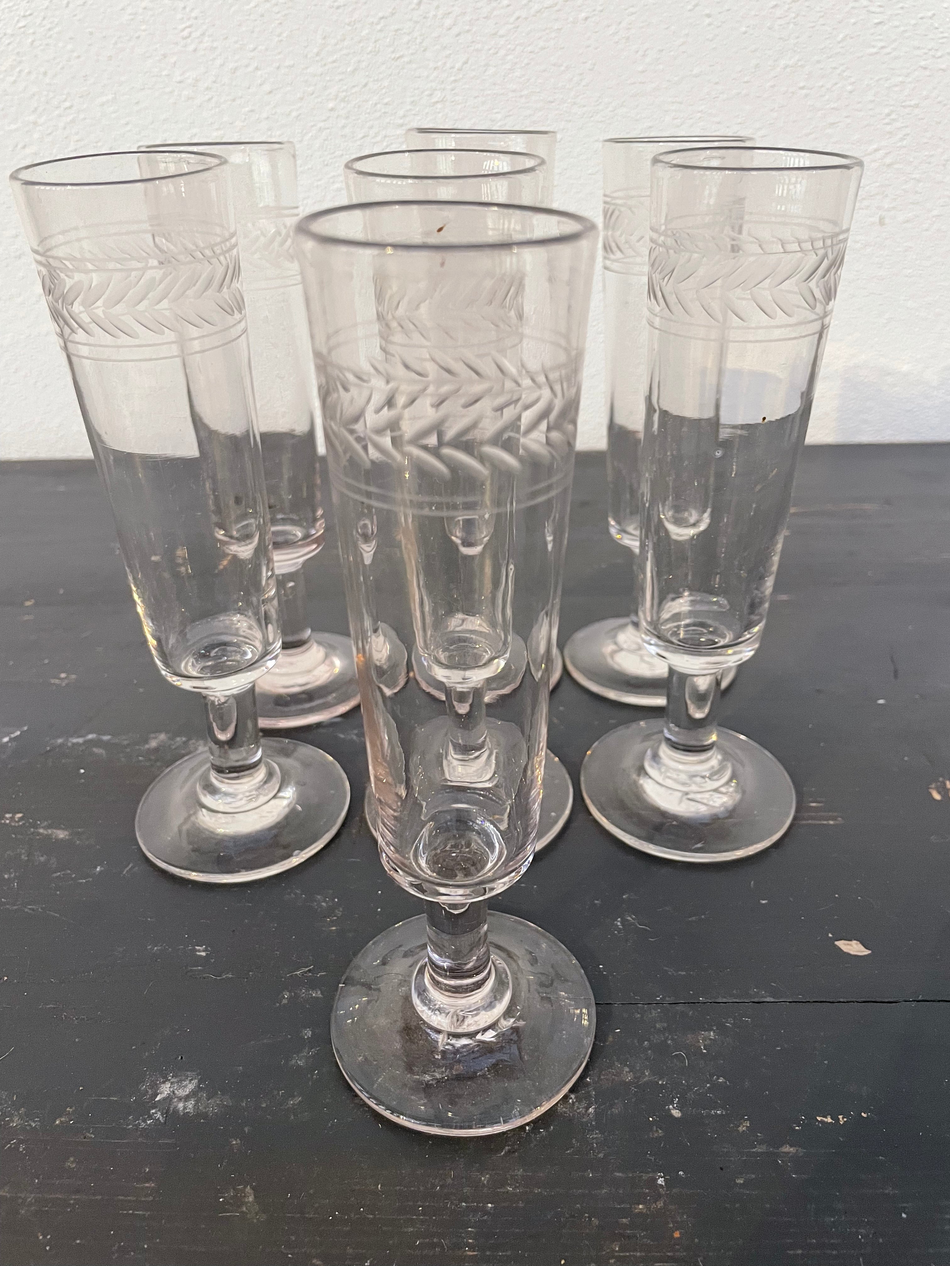 Champagnefløjter 7 Stk.