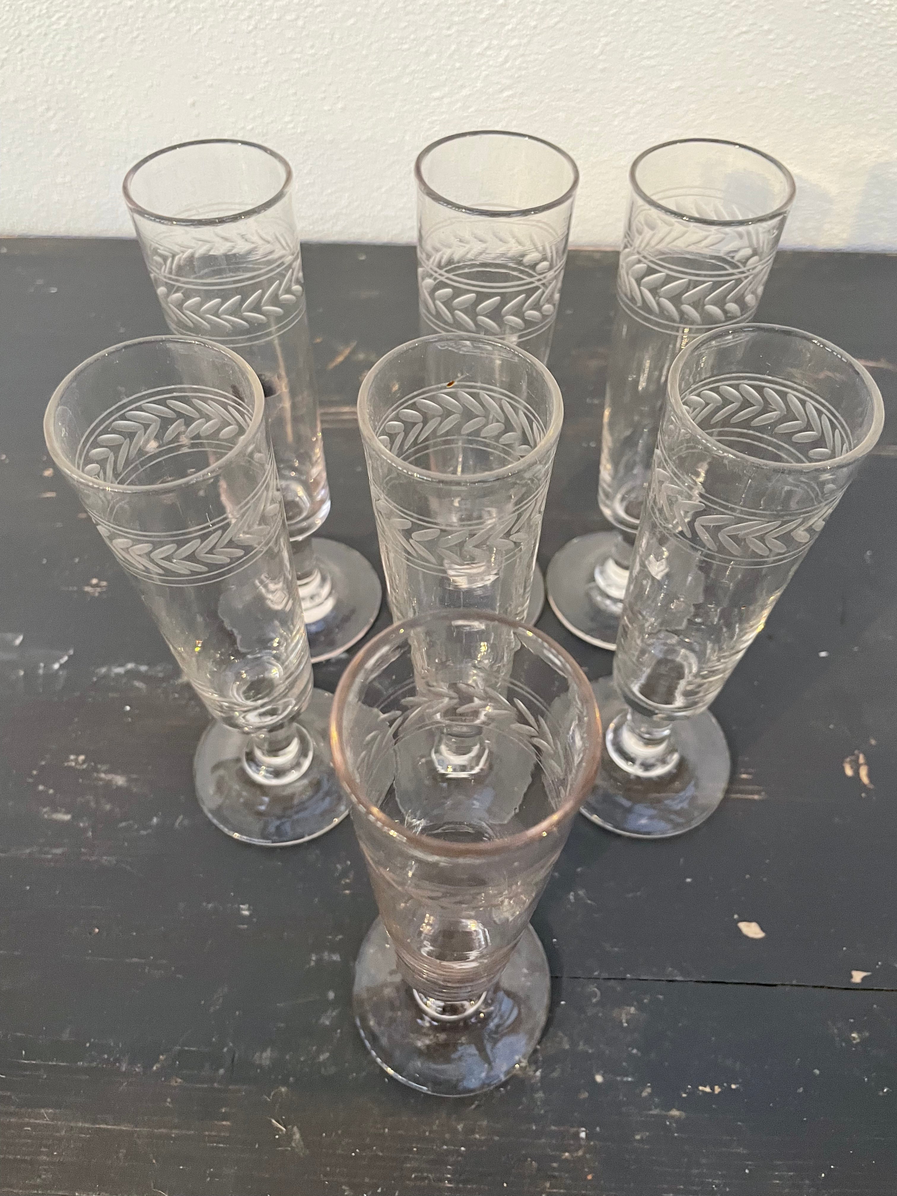 Champagnefløjter 7 Stk.