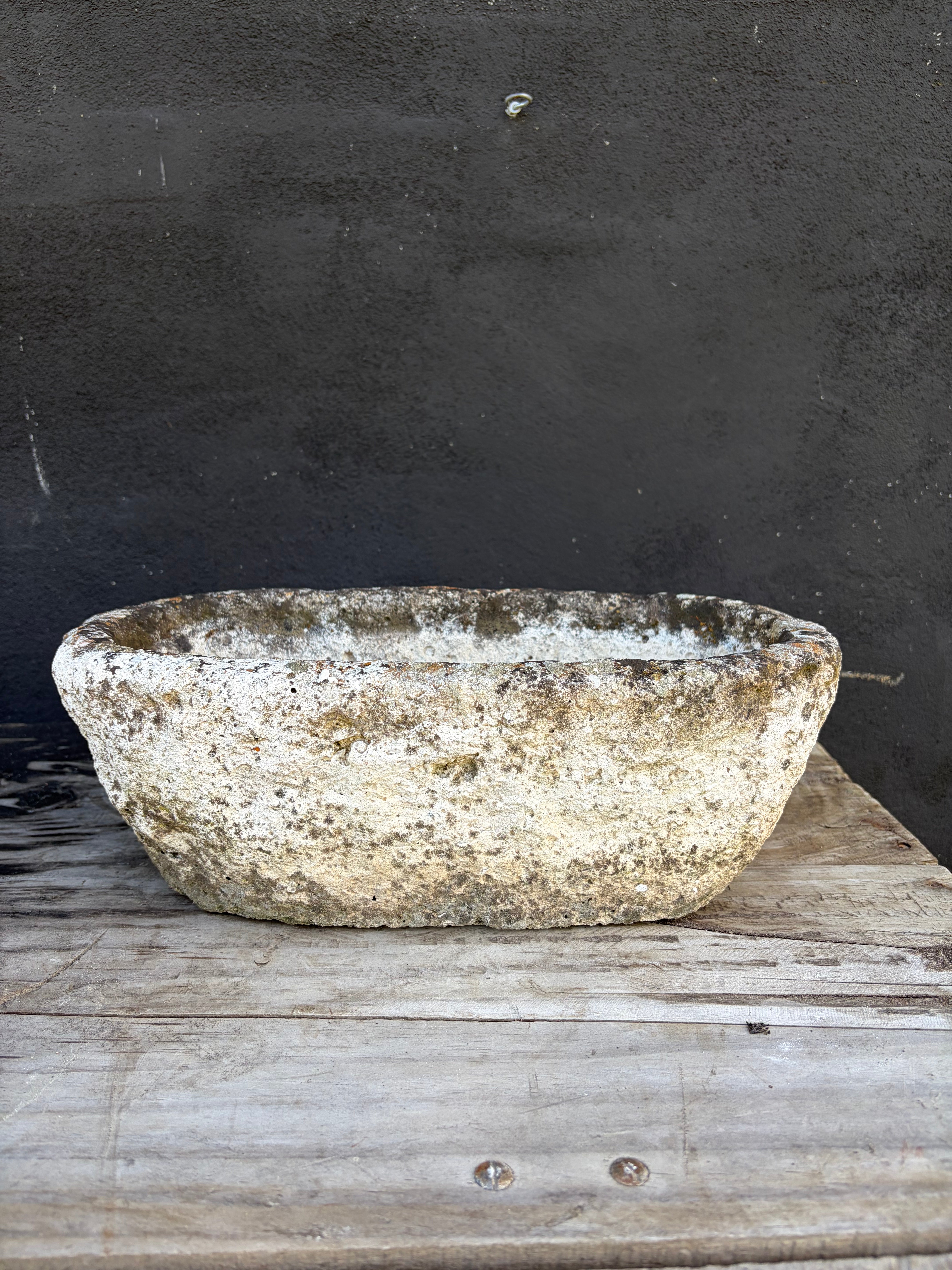 Aflang havekrukke, 40x24x15 cm
