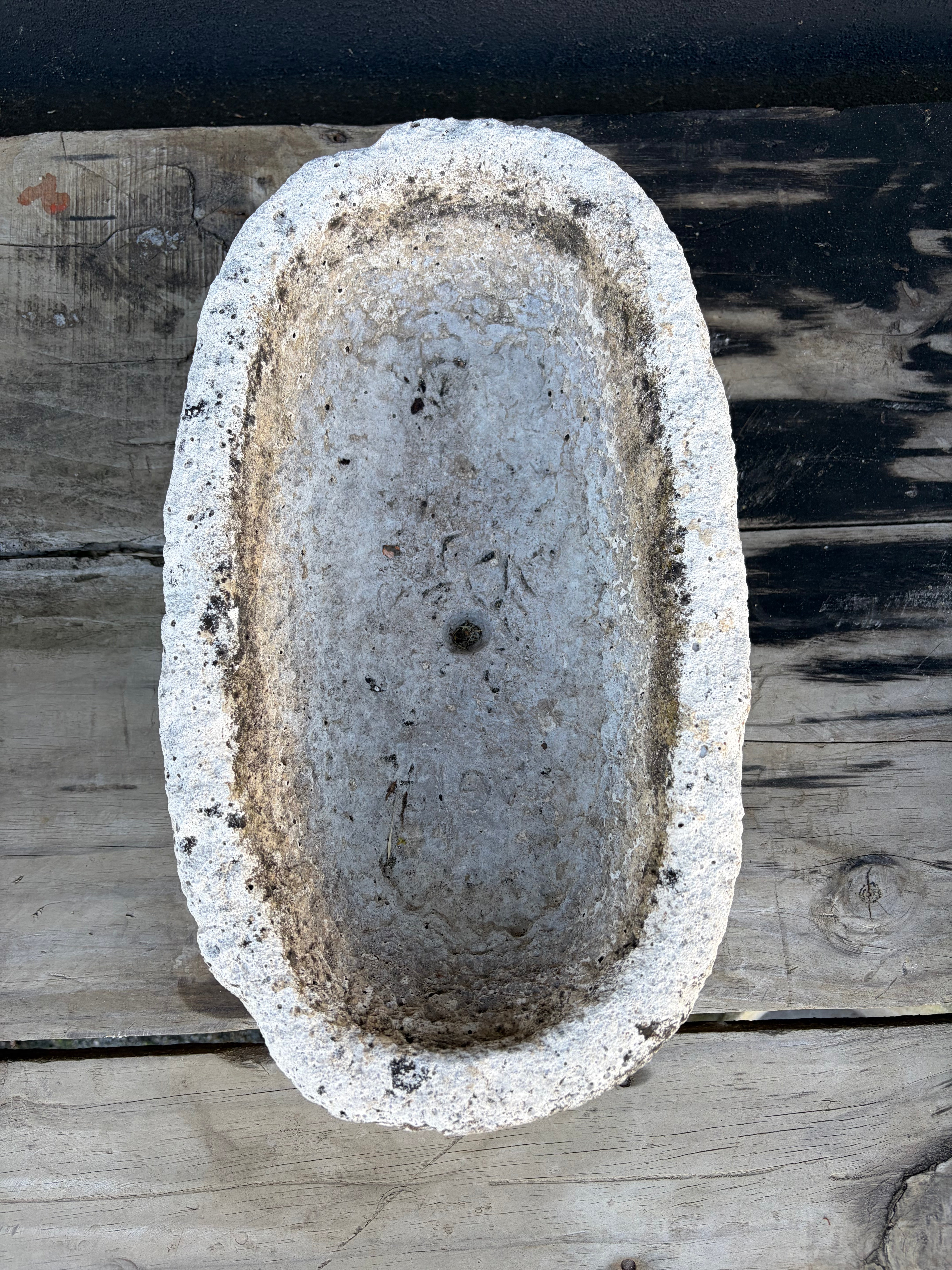 Aflang havekrukke, 40x24x15 cm