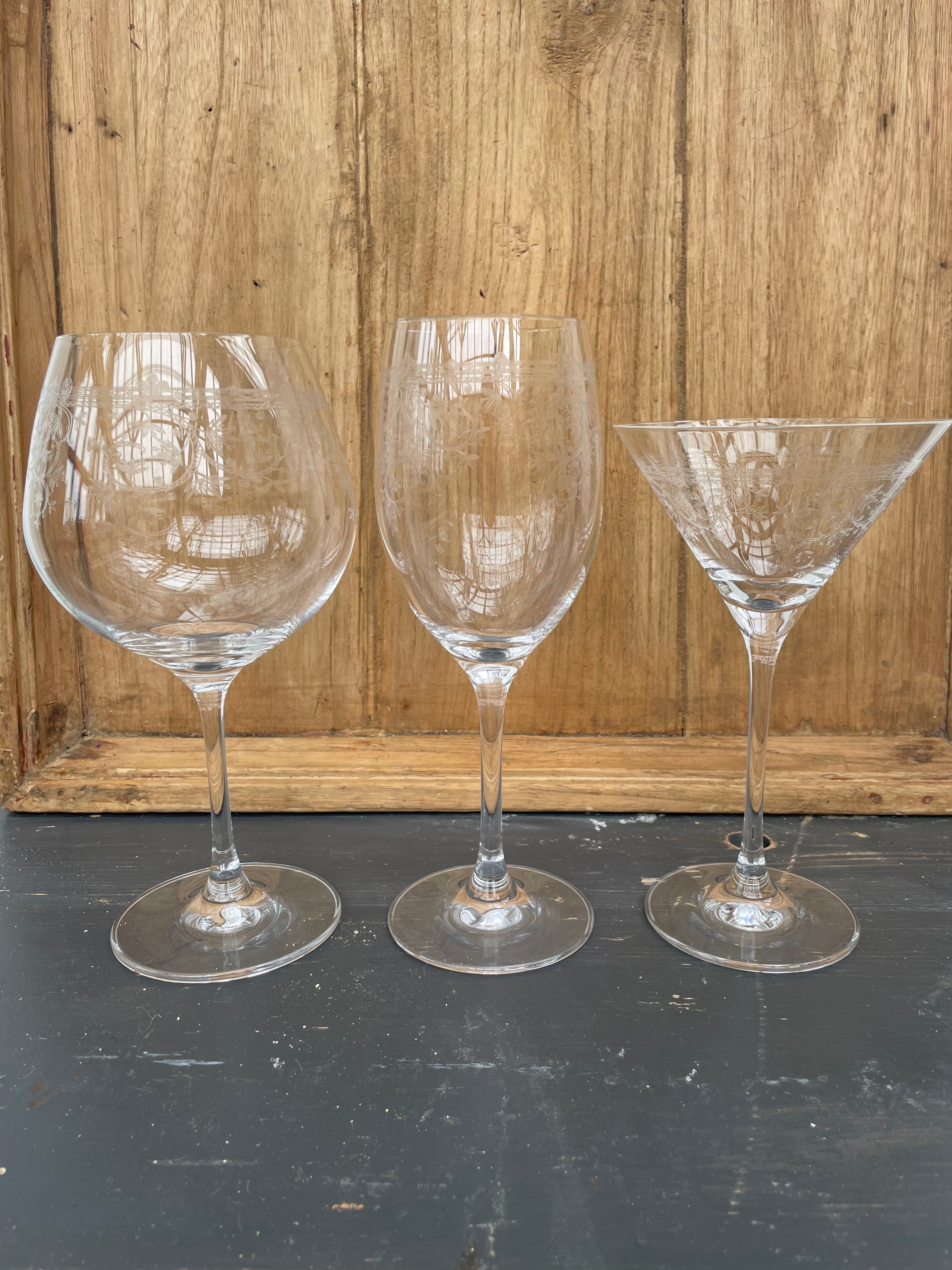 Vinglas, 22 cm - 6 stk.