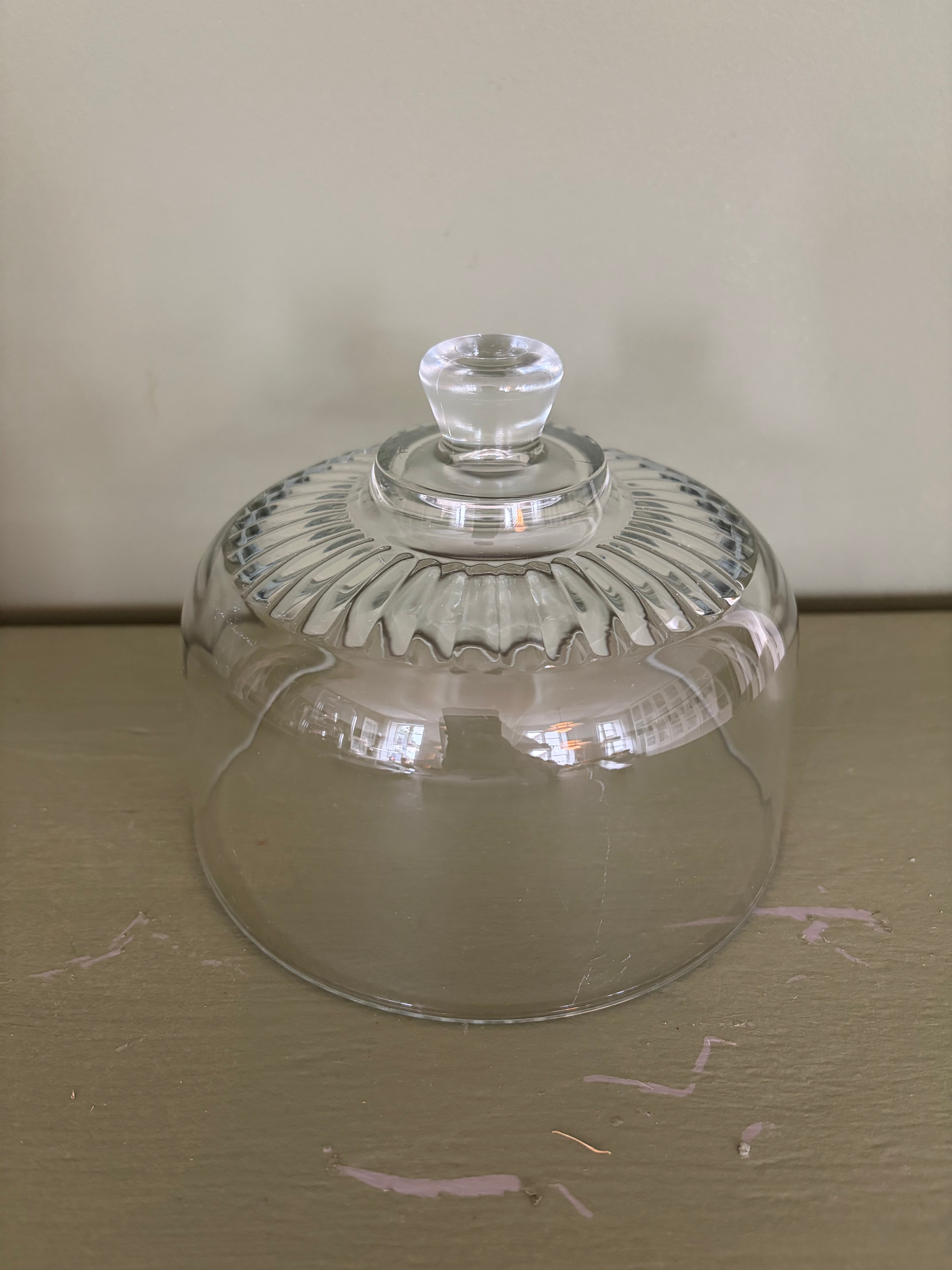 Glasklokke, 13 cm