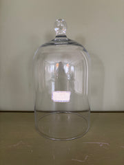 Glasklokke, 25 cm