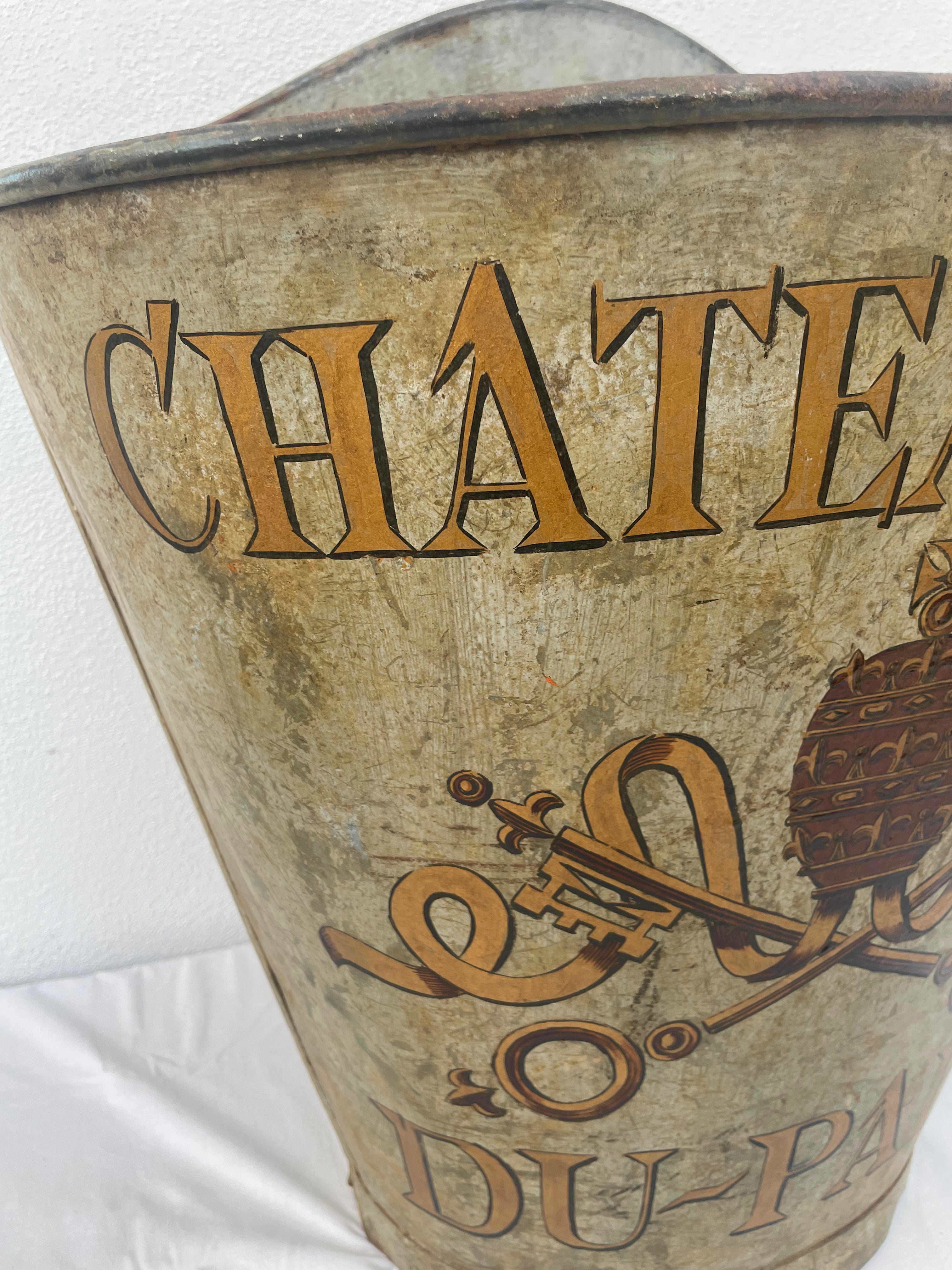 Fransk druekurv i metal