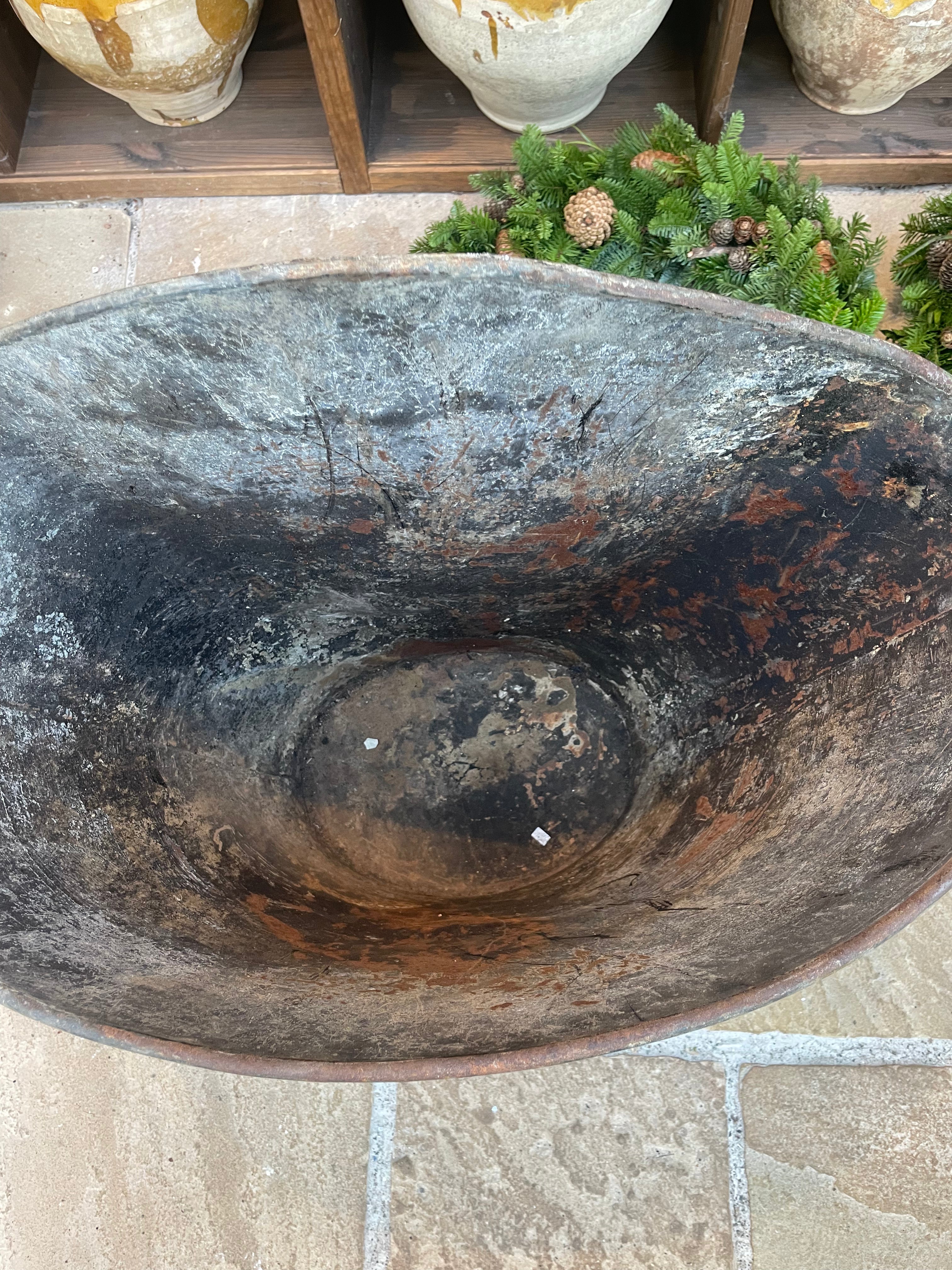 Fransk druekurv i metal