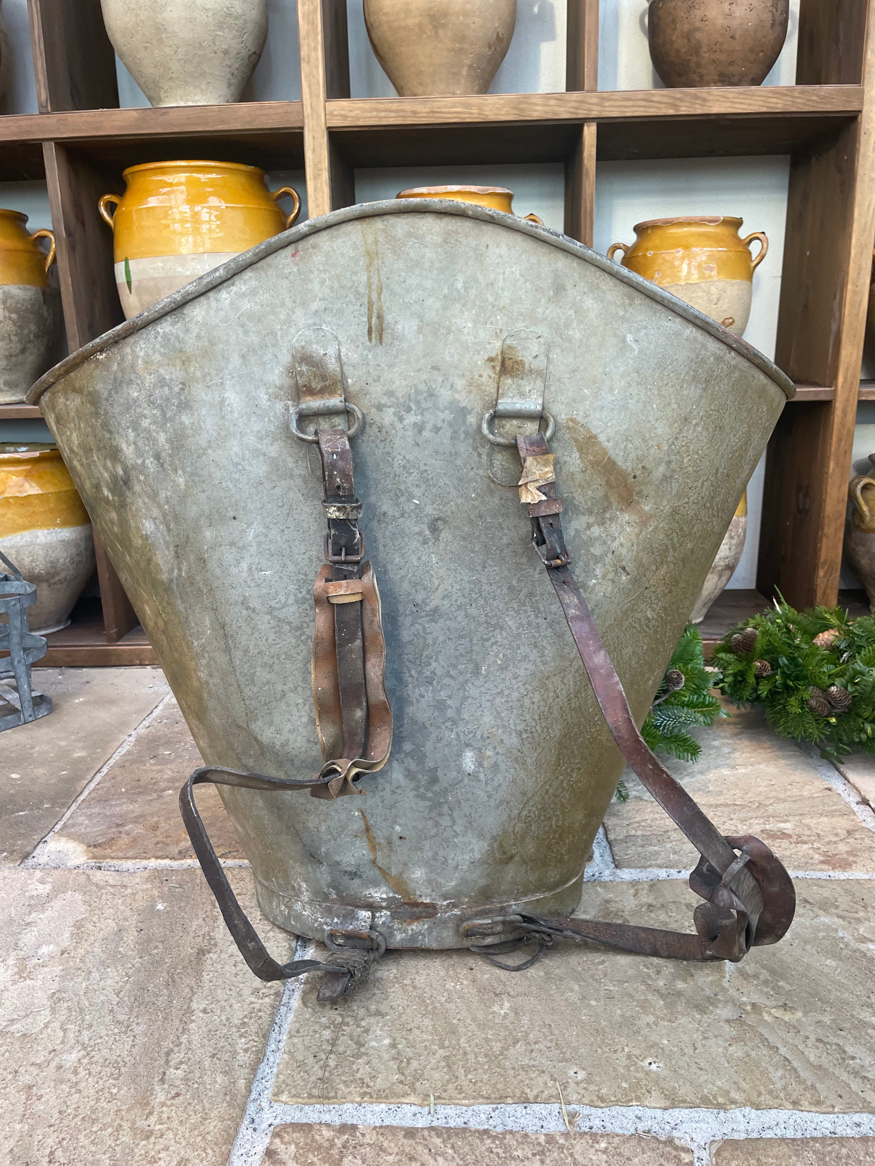 Fransk druekurv i metal