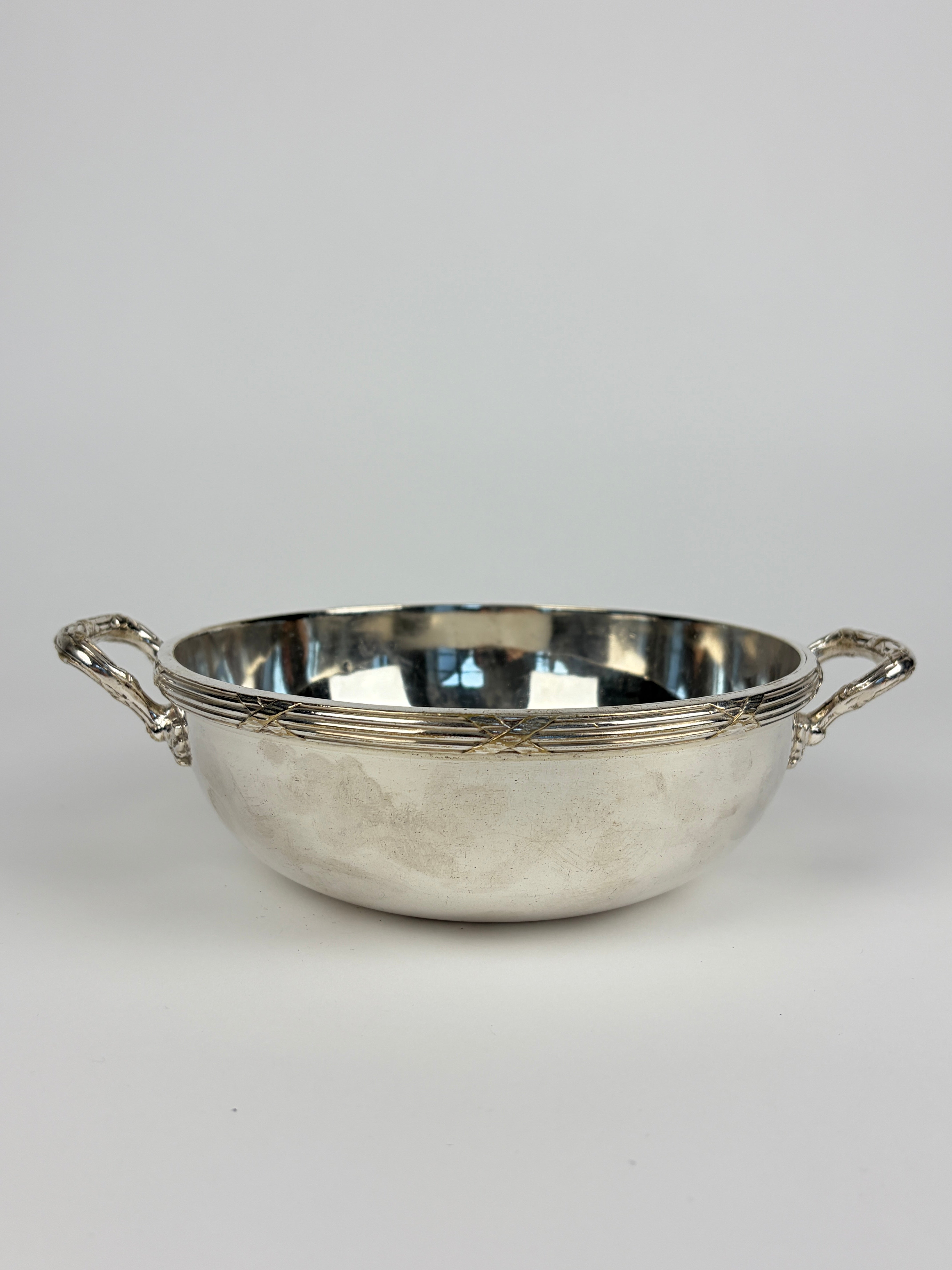 Sølvskål, Ø17,5 cm