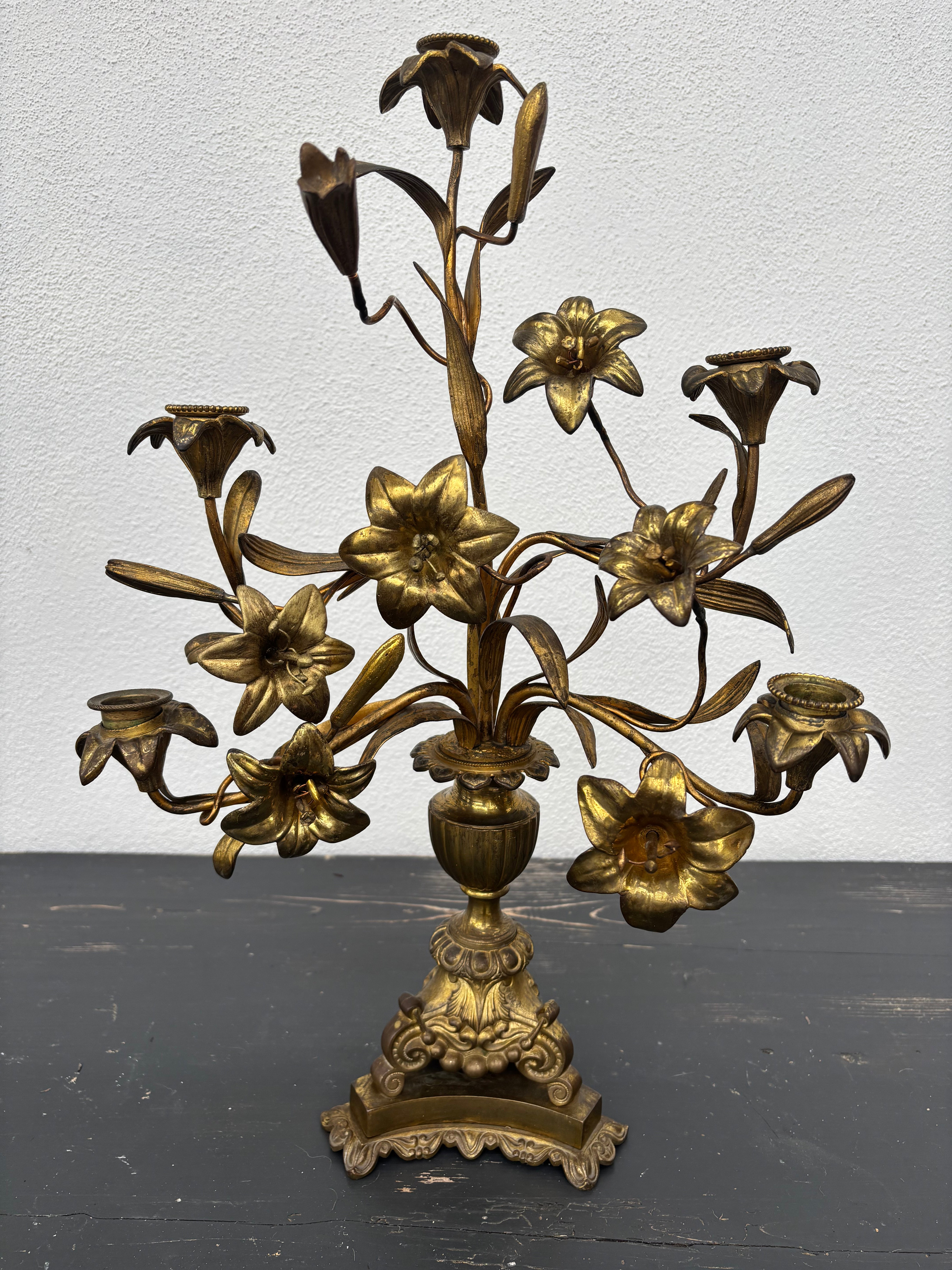 Fransk kirkestage, 53 cm.
