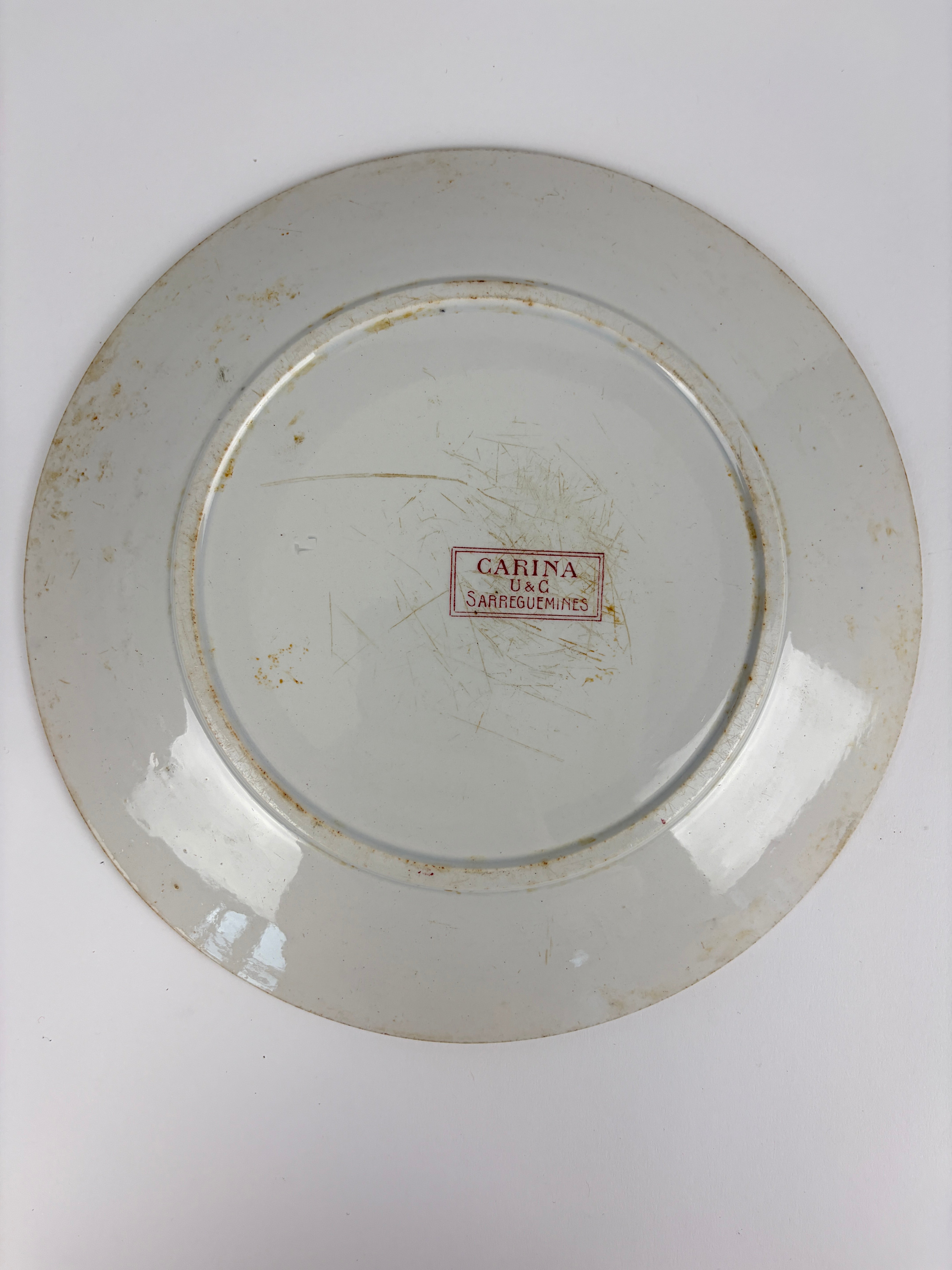 Franske tallerkener, Ø24 cm - 6 stk