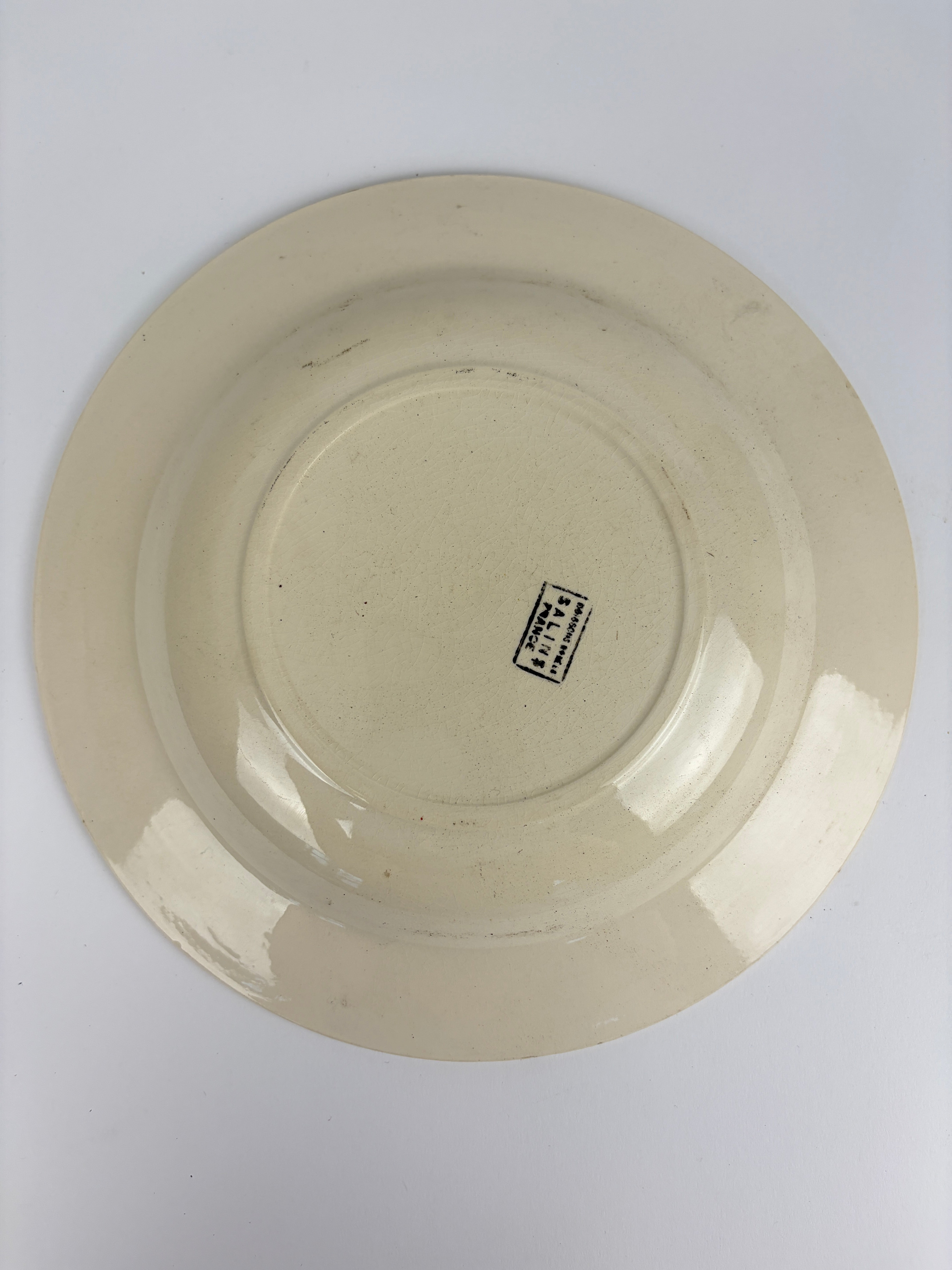 Dybe franske tallerkener, Ø24 cm - 6 stk.