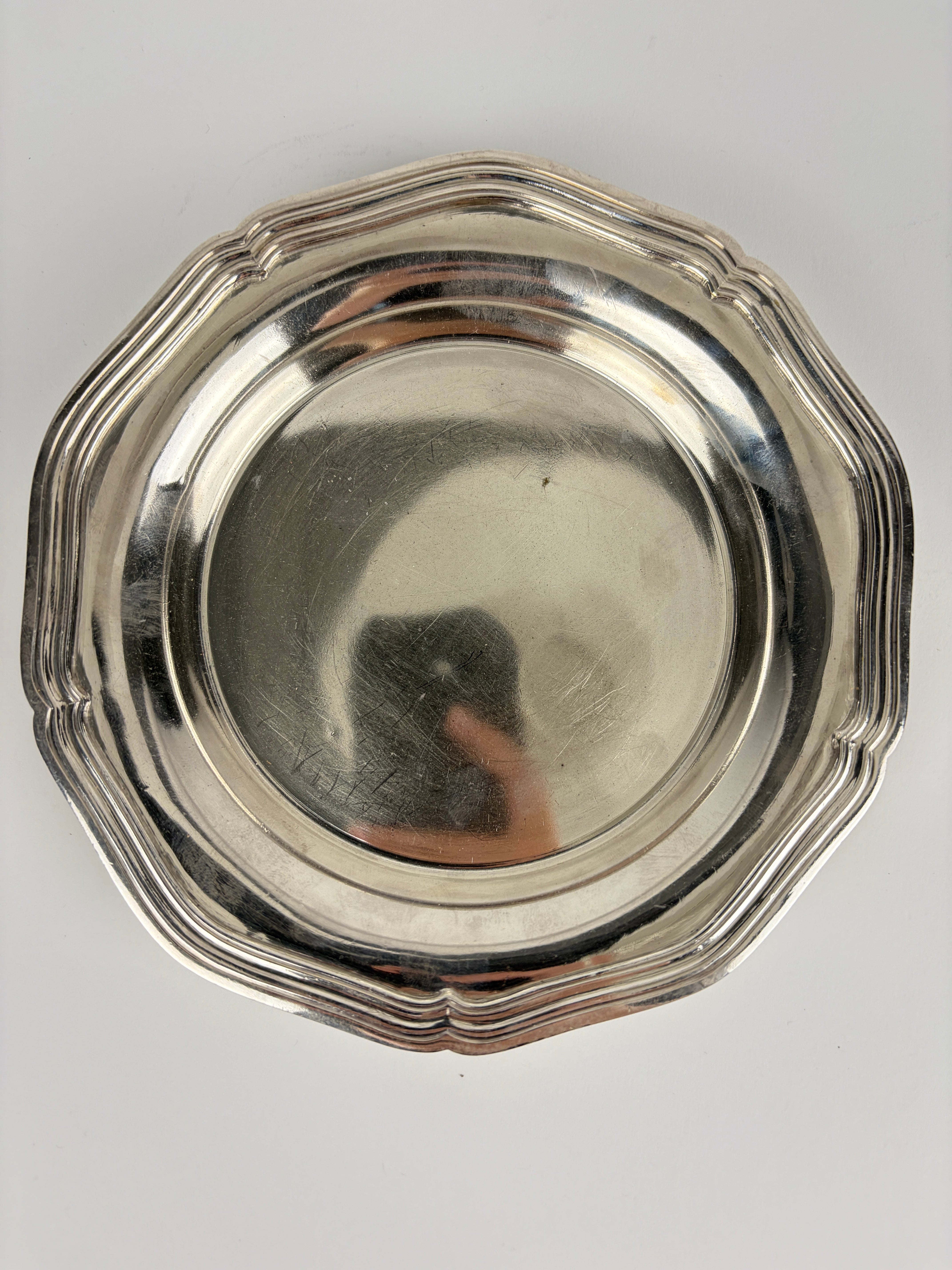 Sølvbakke, Ø16 cm