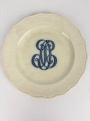Franske tallerkener, Ø23 cm - 6 stk.
