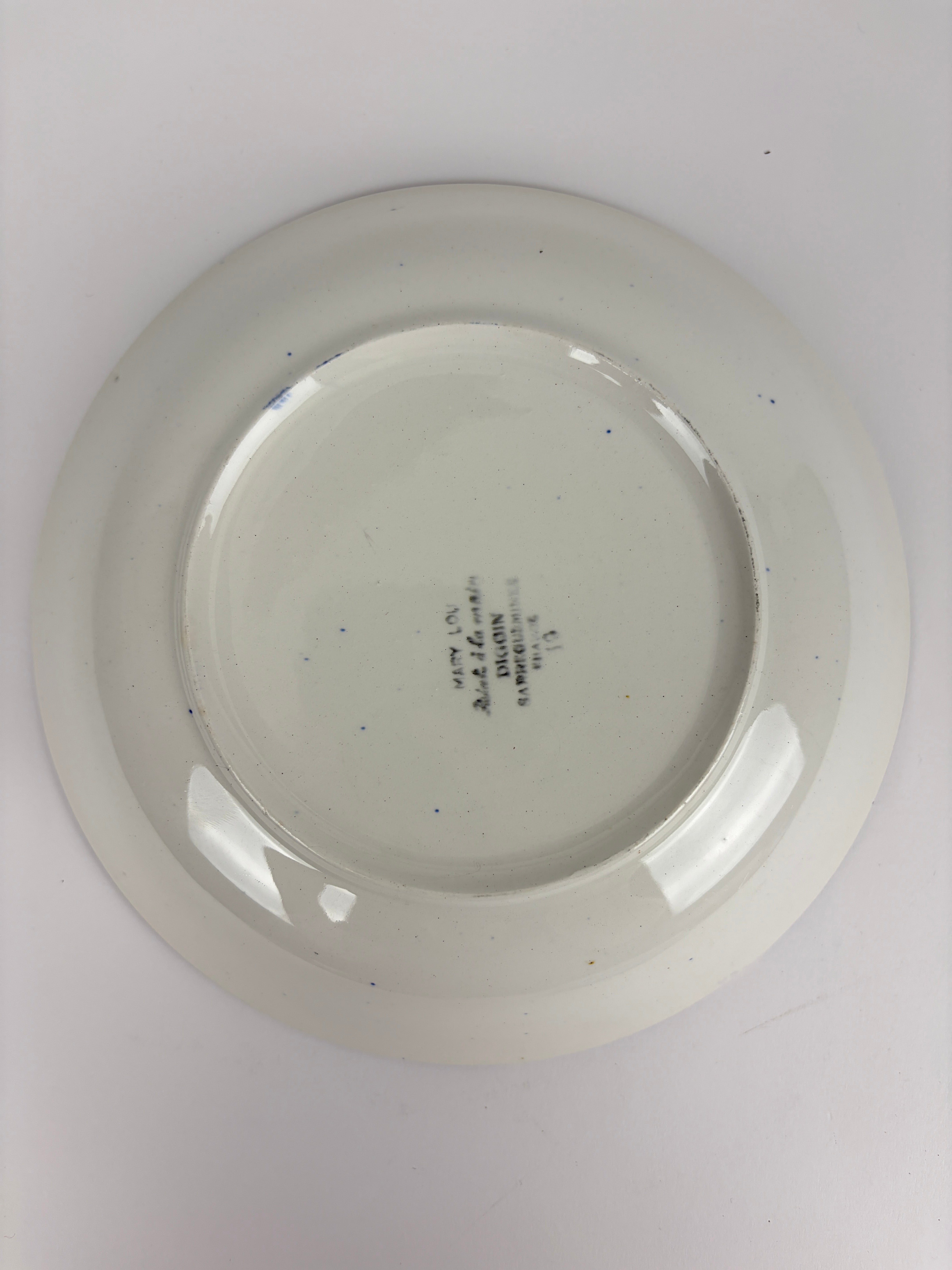 Dybe franske tallerkener, Ø20,5 cm - 7 stk.
