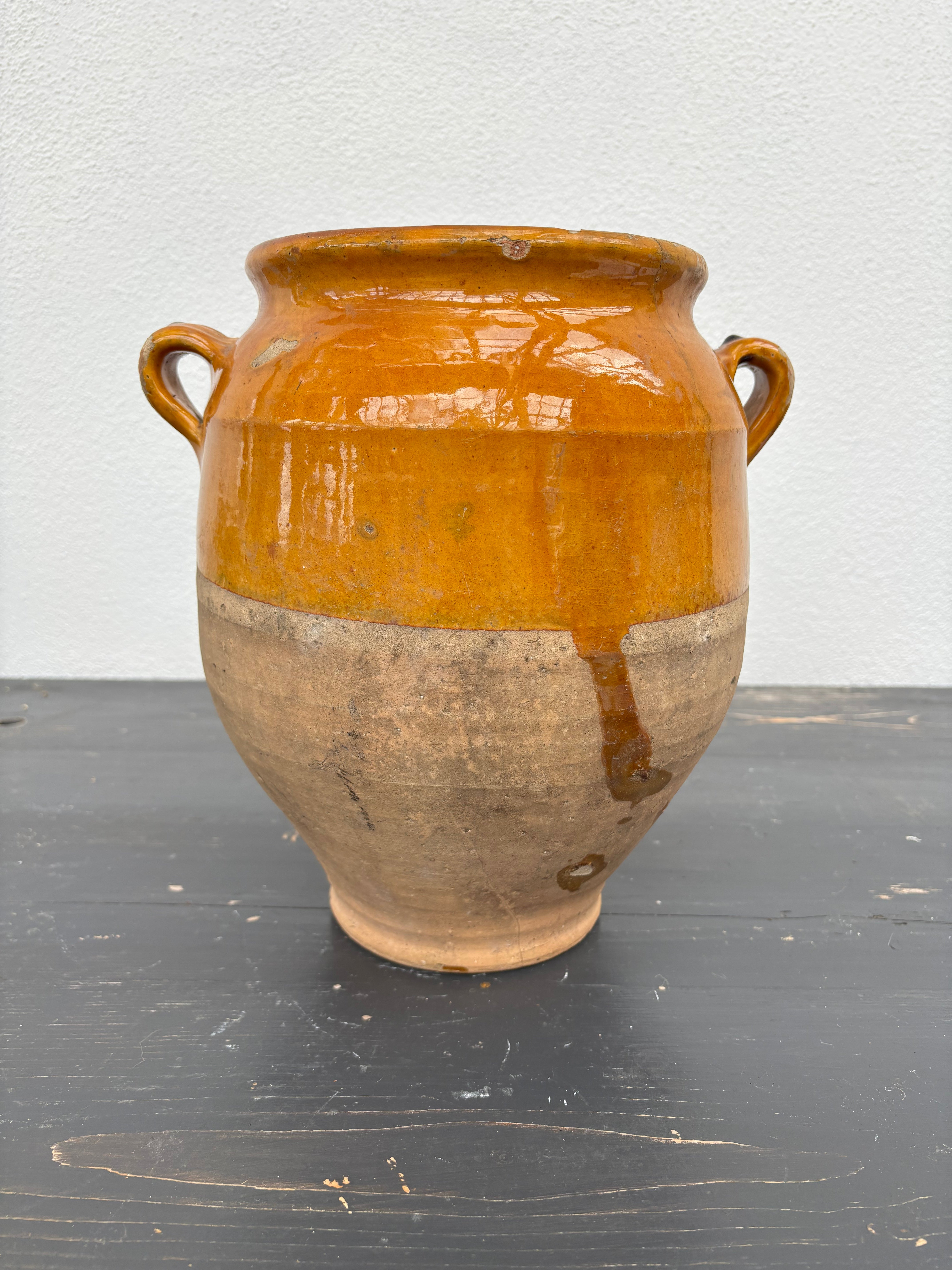 Fransk konfitert krukke, 28 cm.