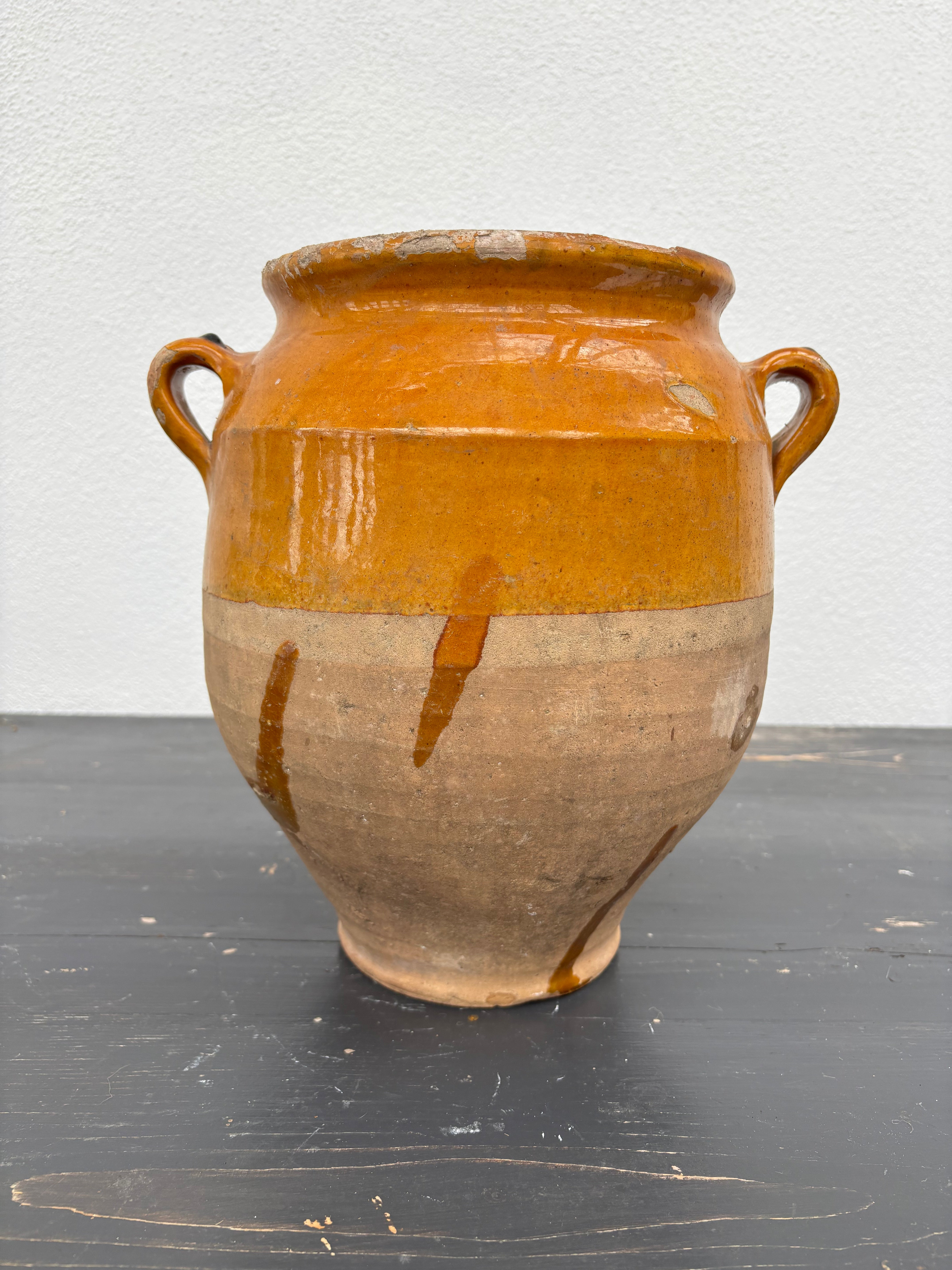 Fransk konfitert krukke, 28 cm.