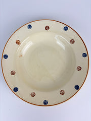 Dybe franske tallerkener, Ø22 cm - 6 stk.