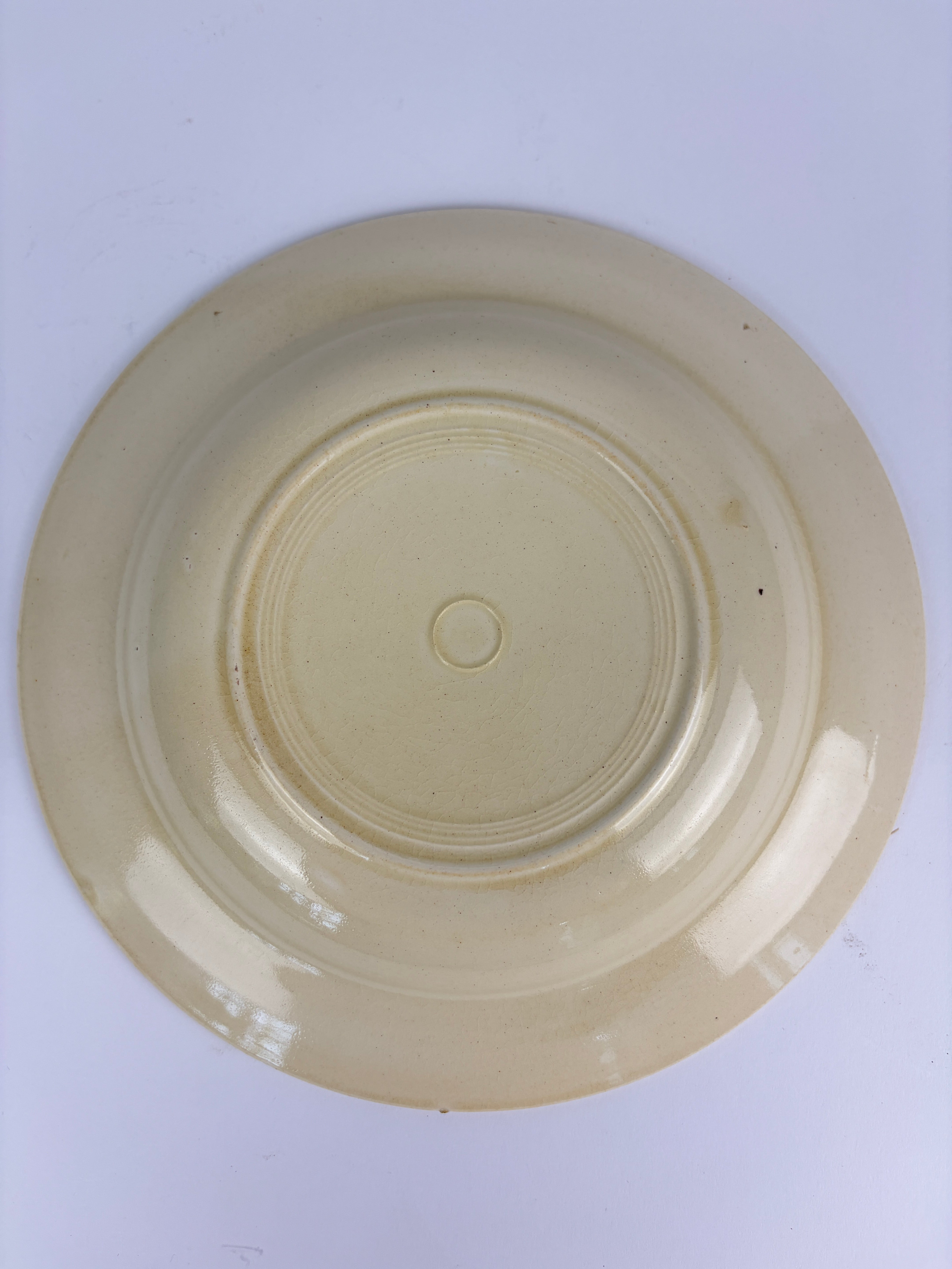 Dybe franske tallerkener, Ø22 cm - 6 stk.