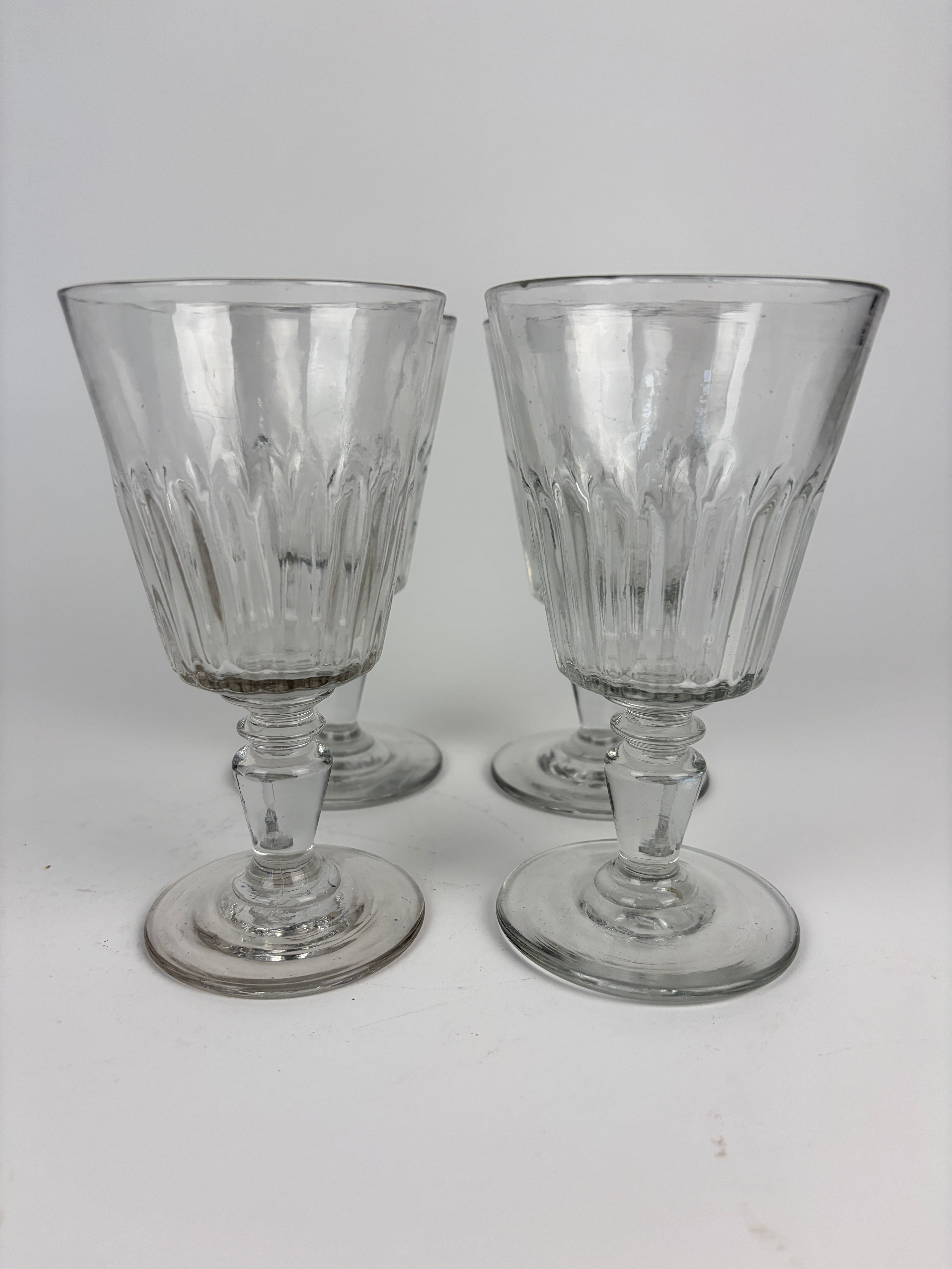 Franske glas - 4 stk.