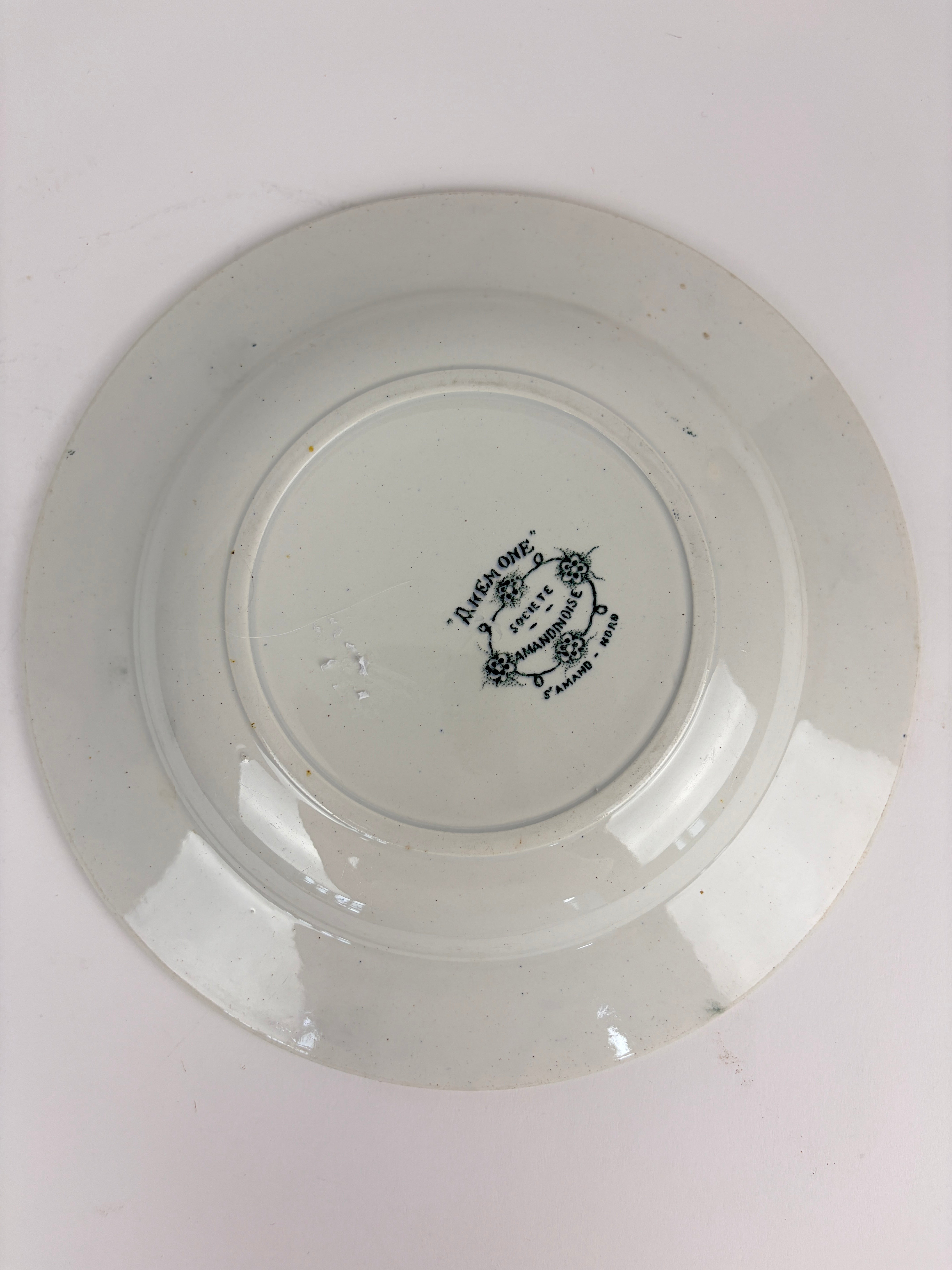 Dybe franske tallerkener, Ø22,5 cm - 6 stk.
