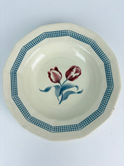 Dybe franske tallerkener, Ø23 cm - 6 stk.