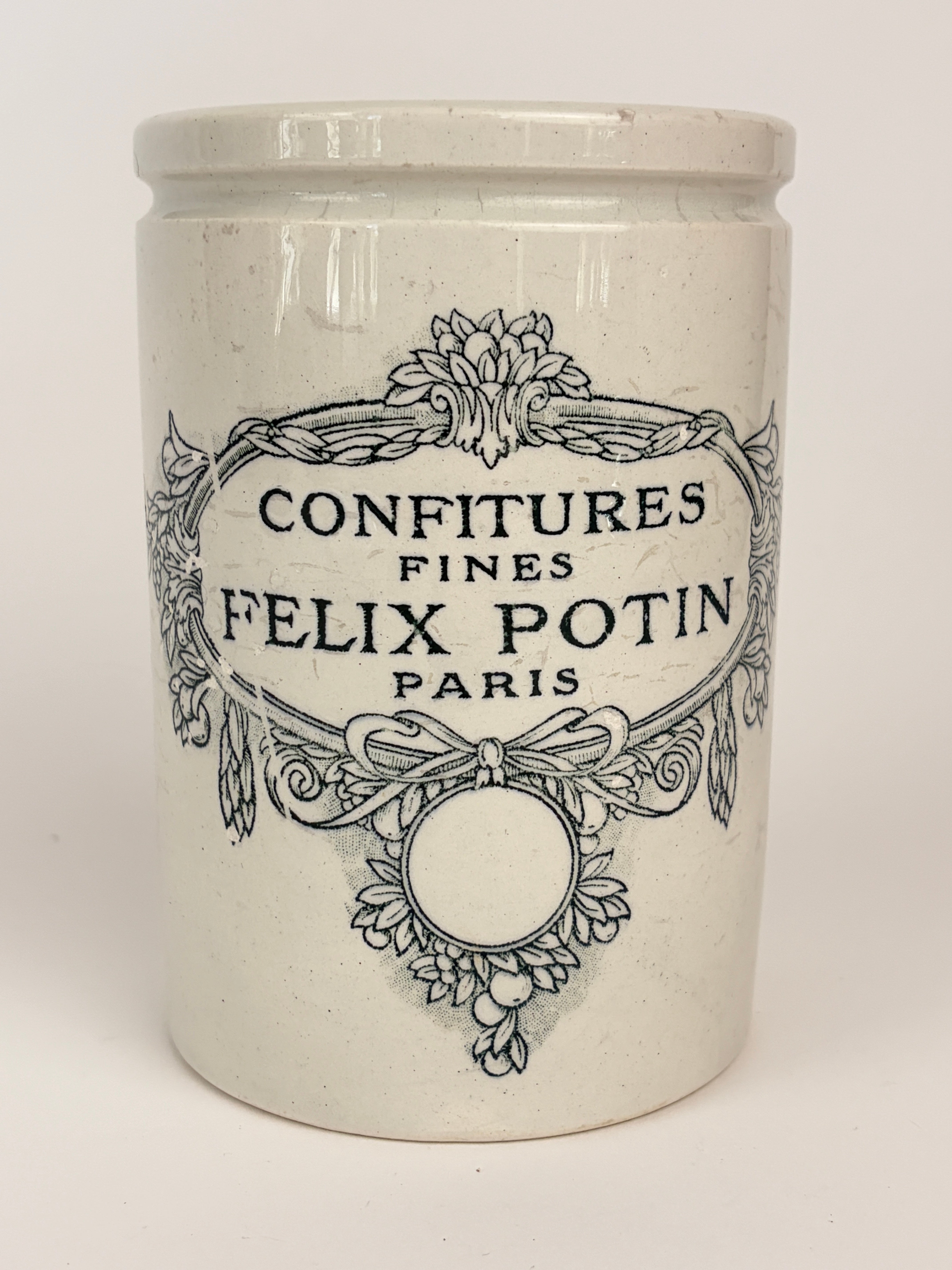 Felix Potin krukke, 13 cm